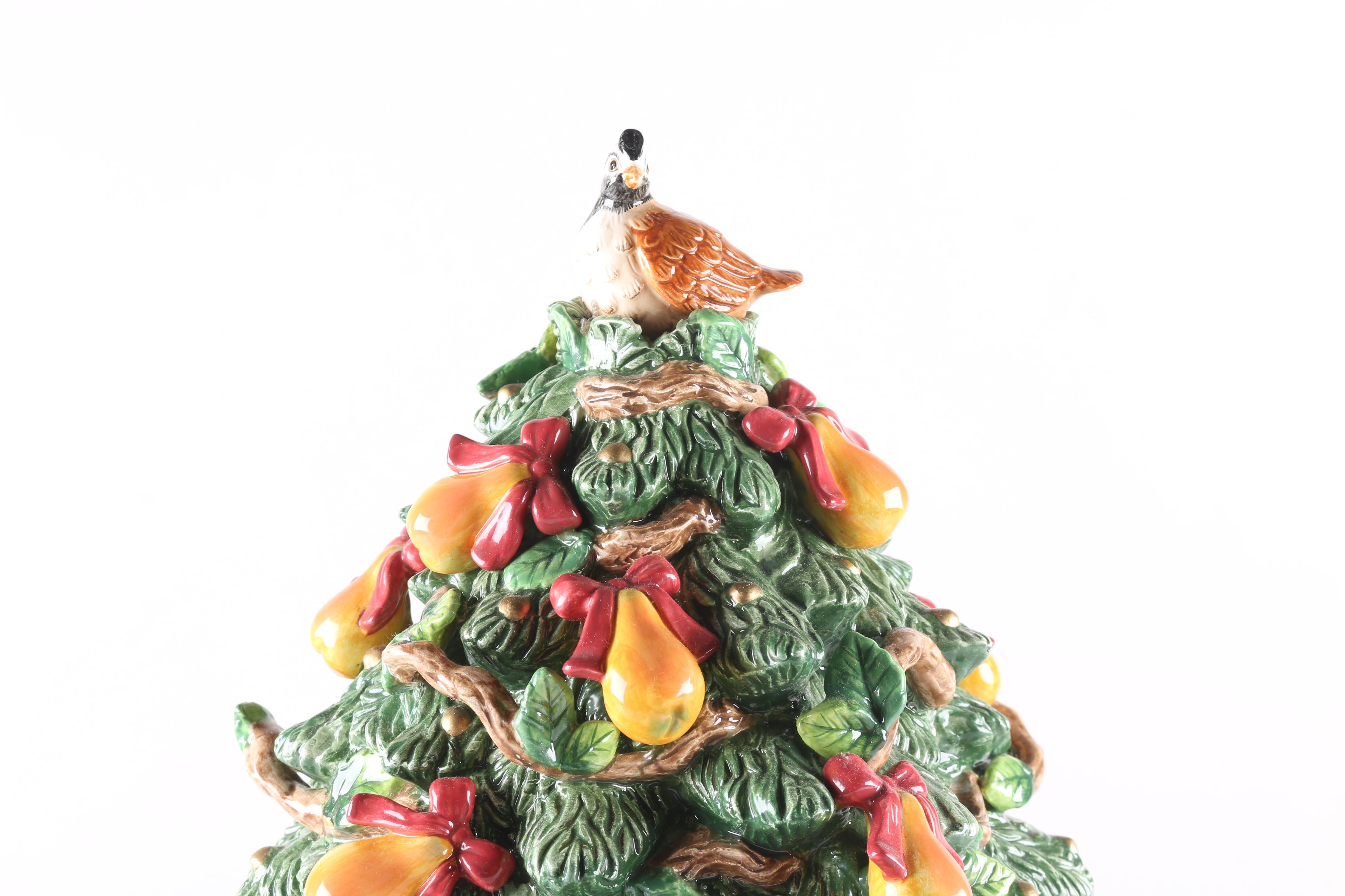 Fitz and Floyd "Twelve Days of Christmas" Cookie Jar