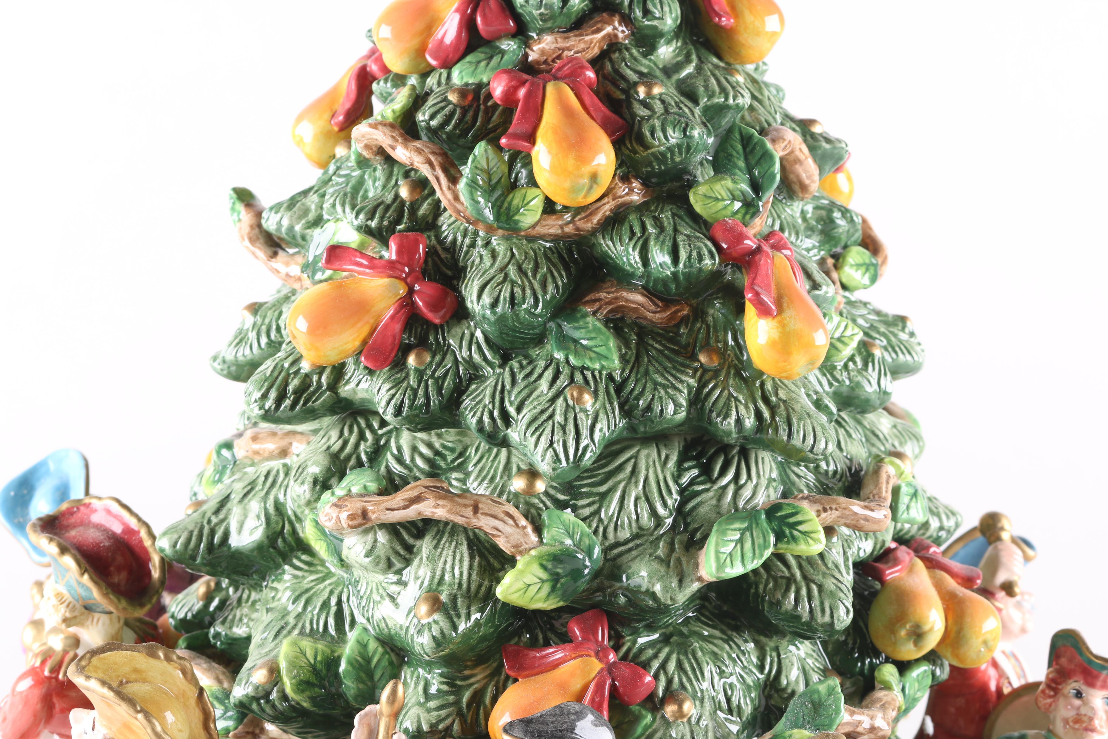 Fitz and Floyd "Twelve Days of Christmas" Cookie Jar