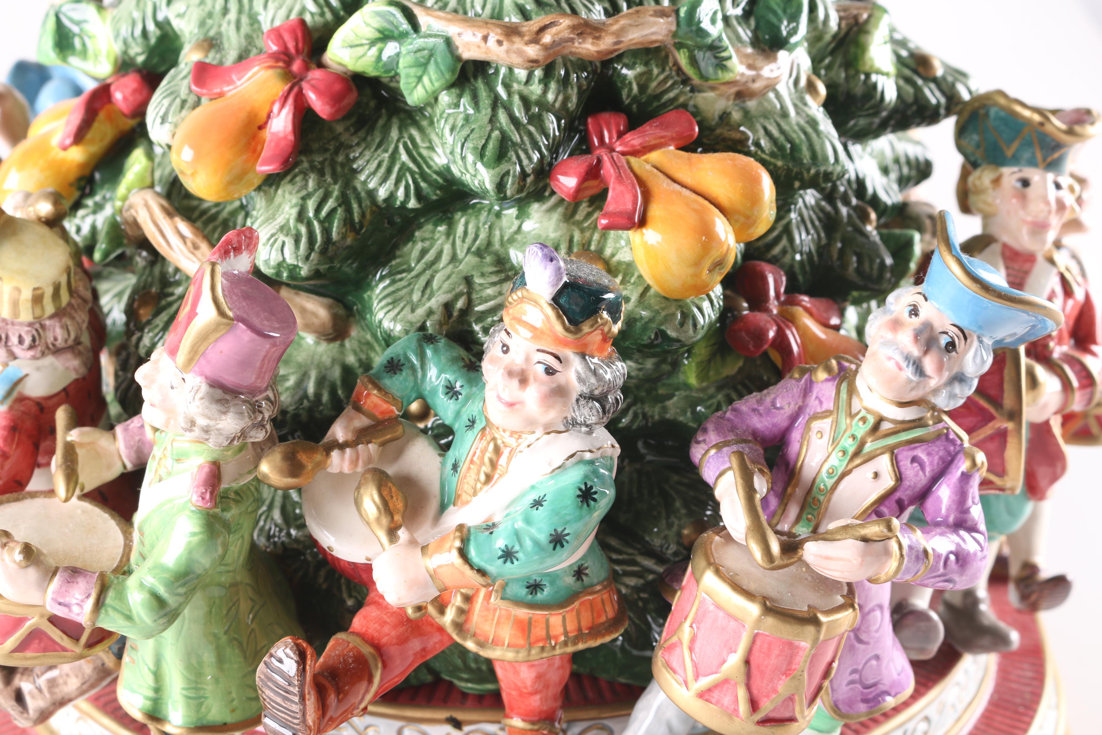 Fitz and Floyd "Twelve Days of Christmas" Cookie Jar