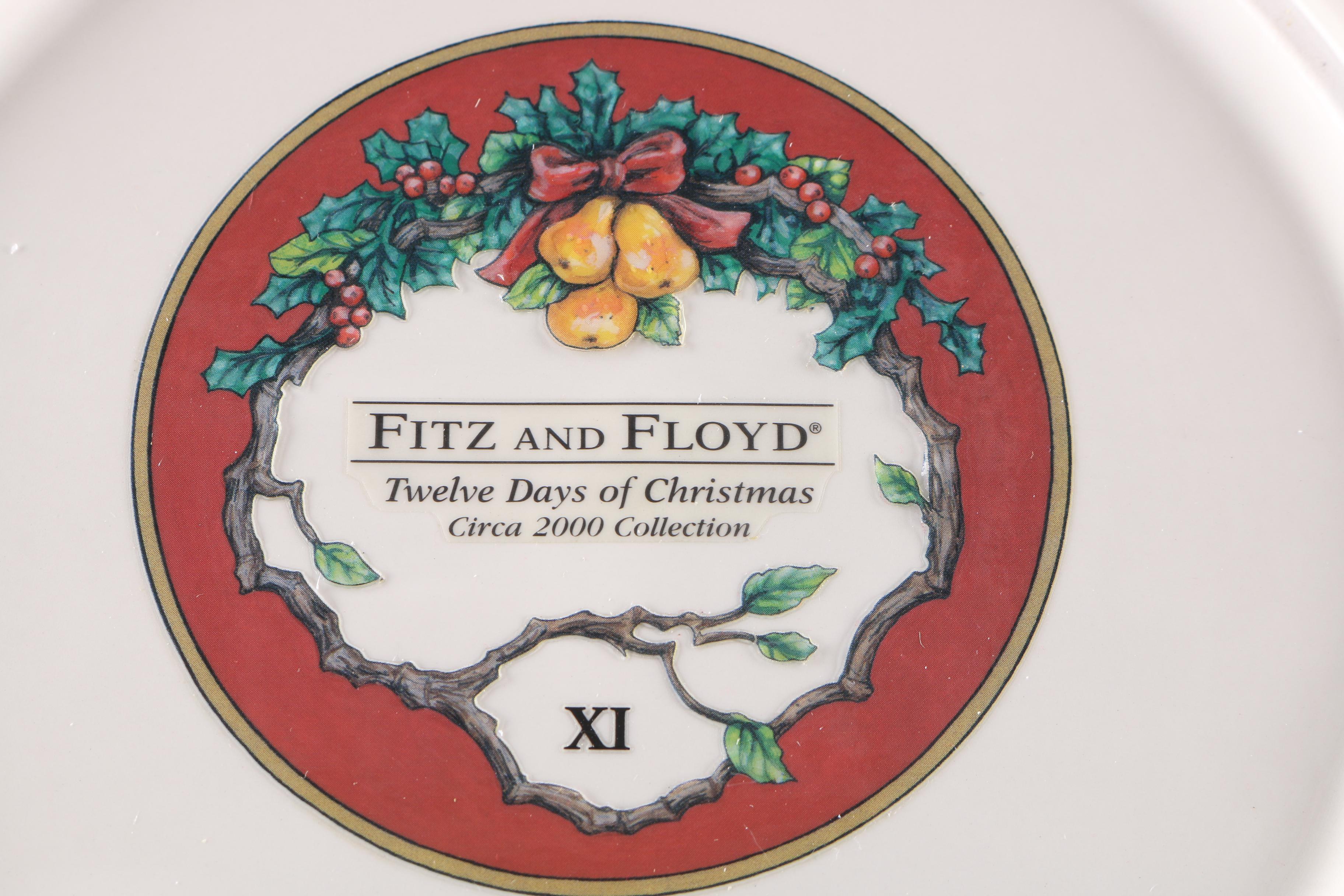 Fitz and Floyd "Twelve Days of Christmas" Cookie Jar