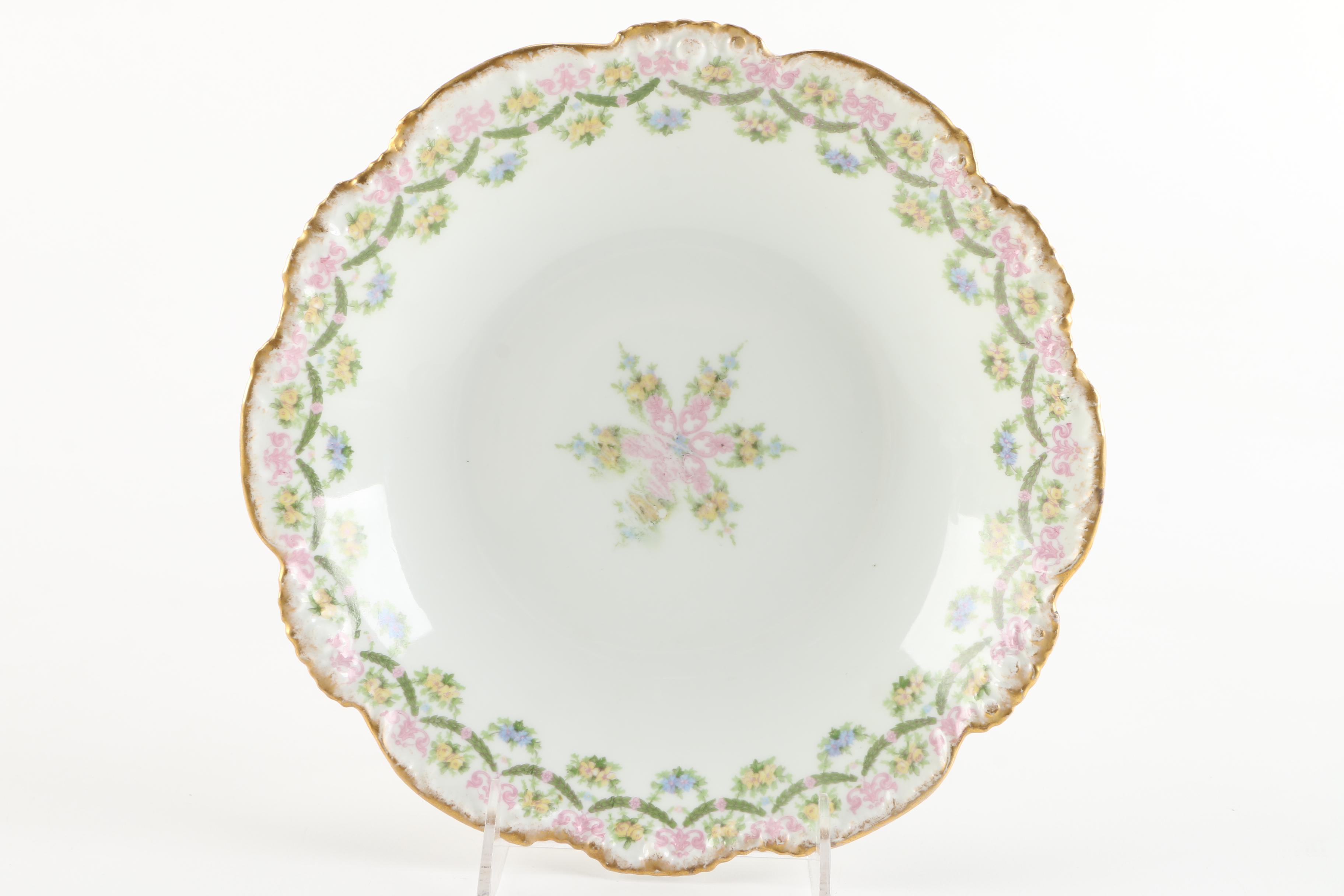 Collection of Three Limoges Tableware Pieces