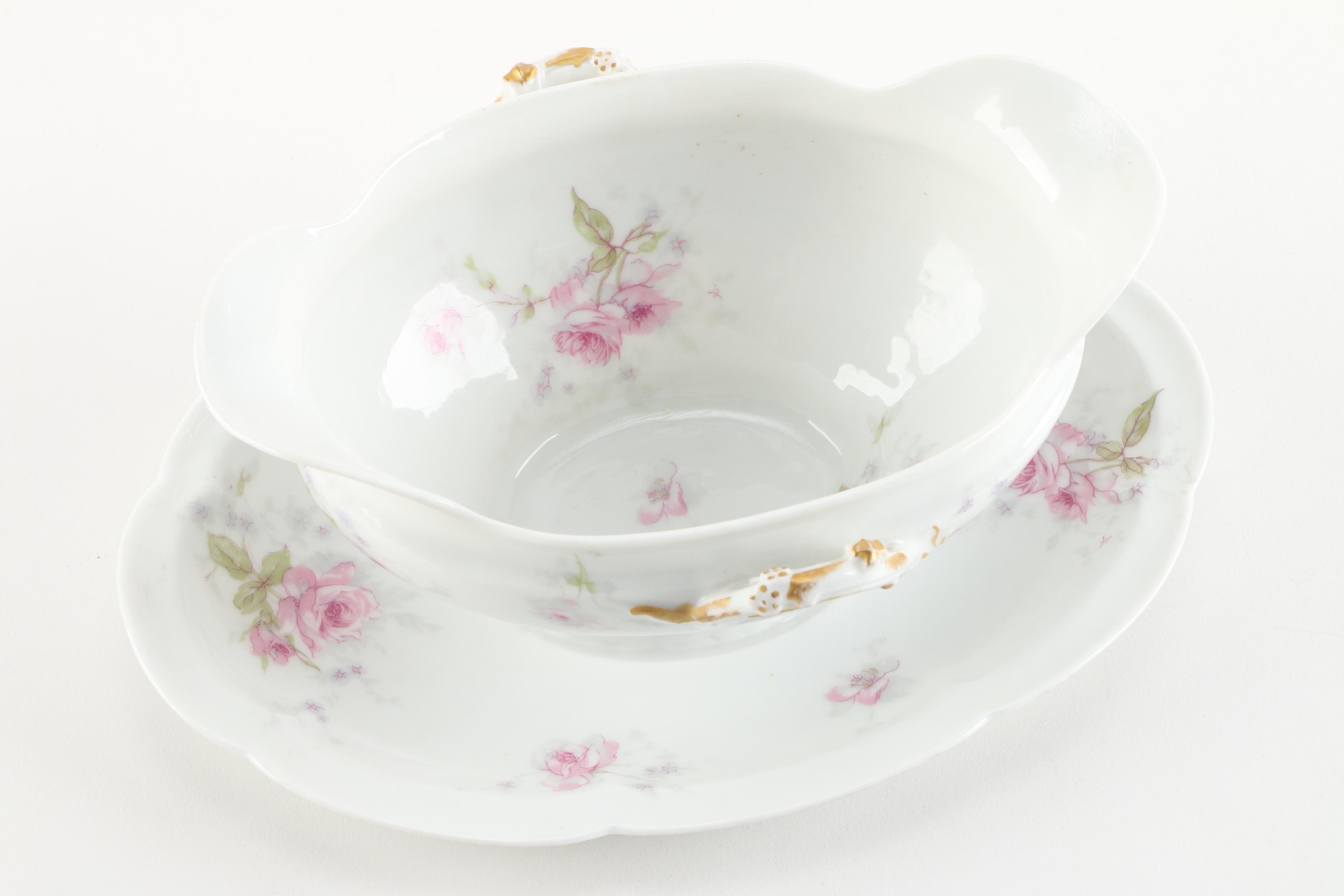 Collection of Three Limoges Tableware Pieces