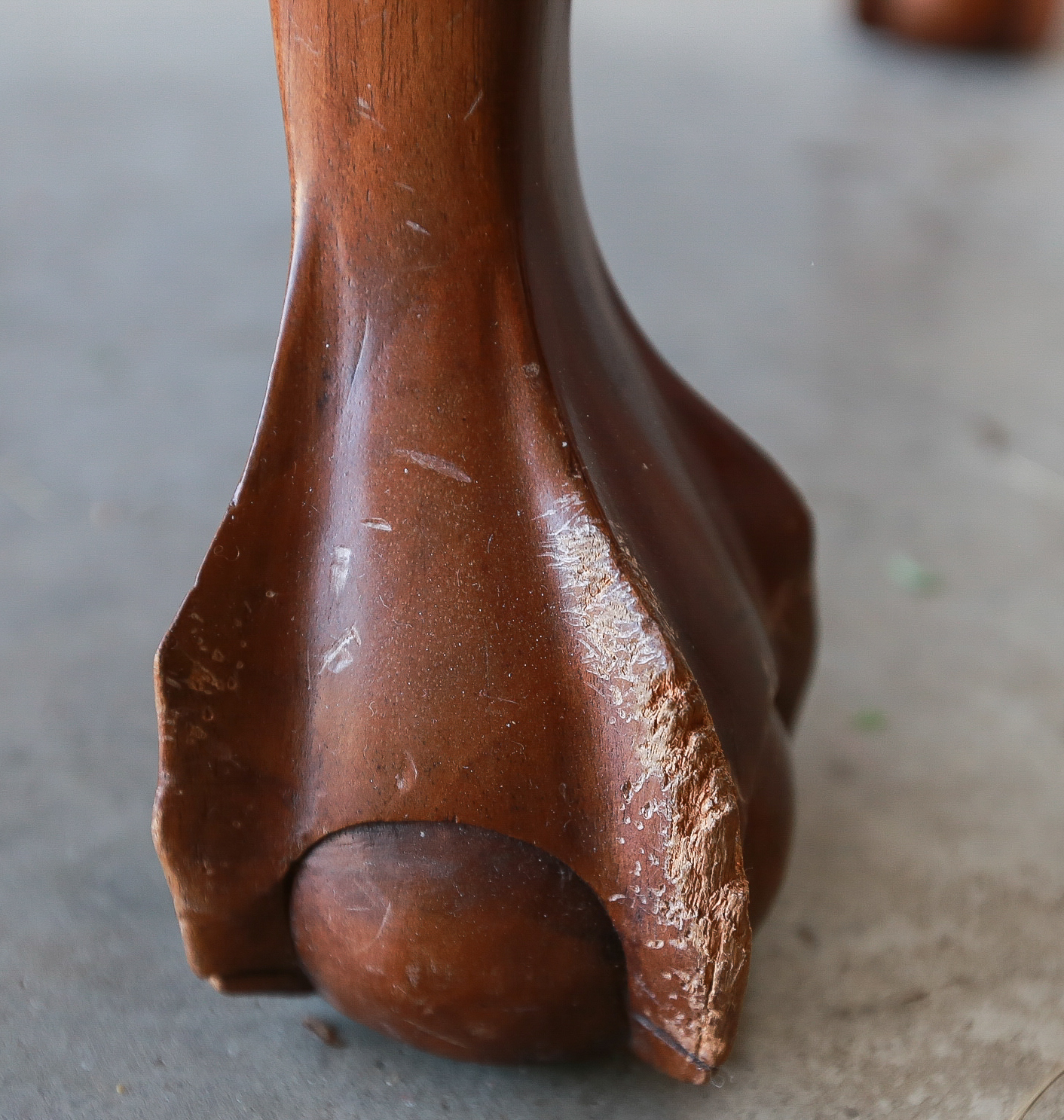 Set Of Six Chippendale Style Dining Chairs