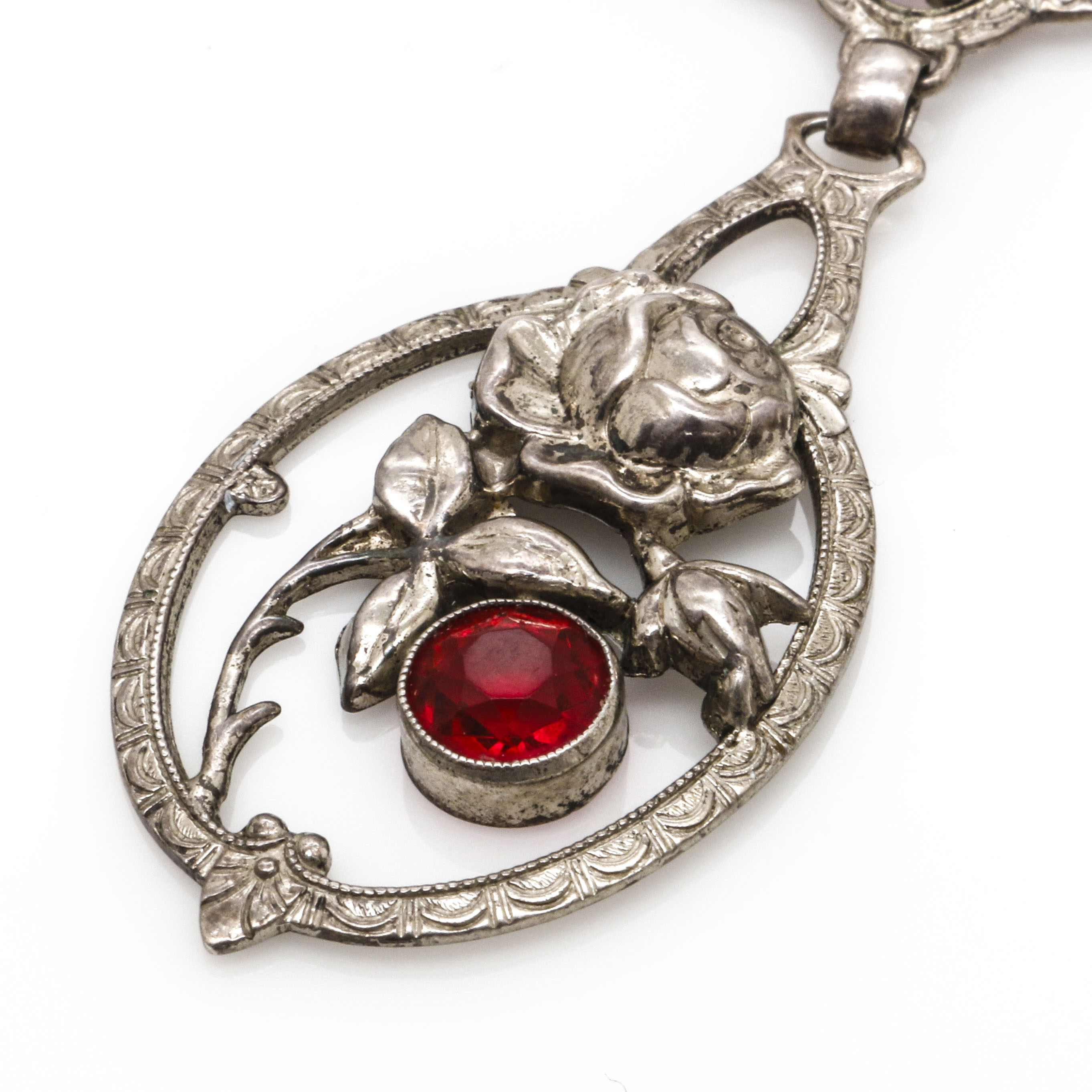 Sterling Silver Amber and Glass Jewelry