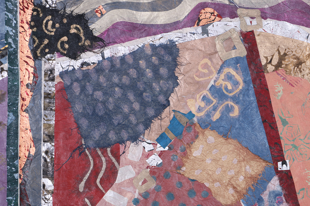 Abstract Mixed Media Collage