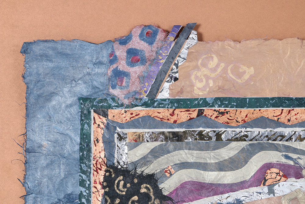 Abstract Mixed Media Collage