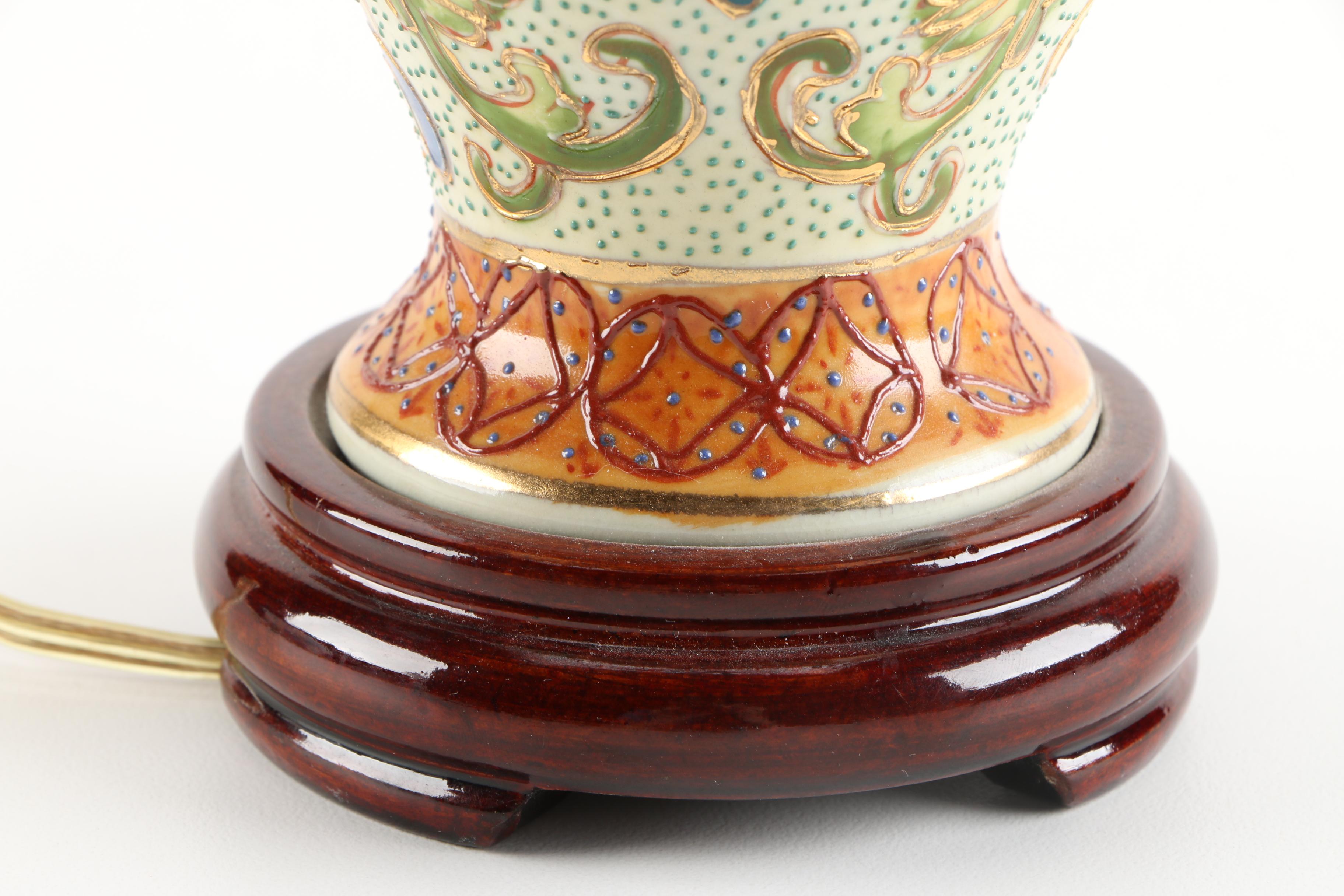 Hand Decorated Table Lamp