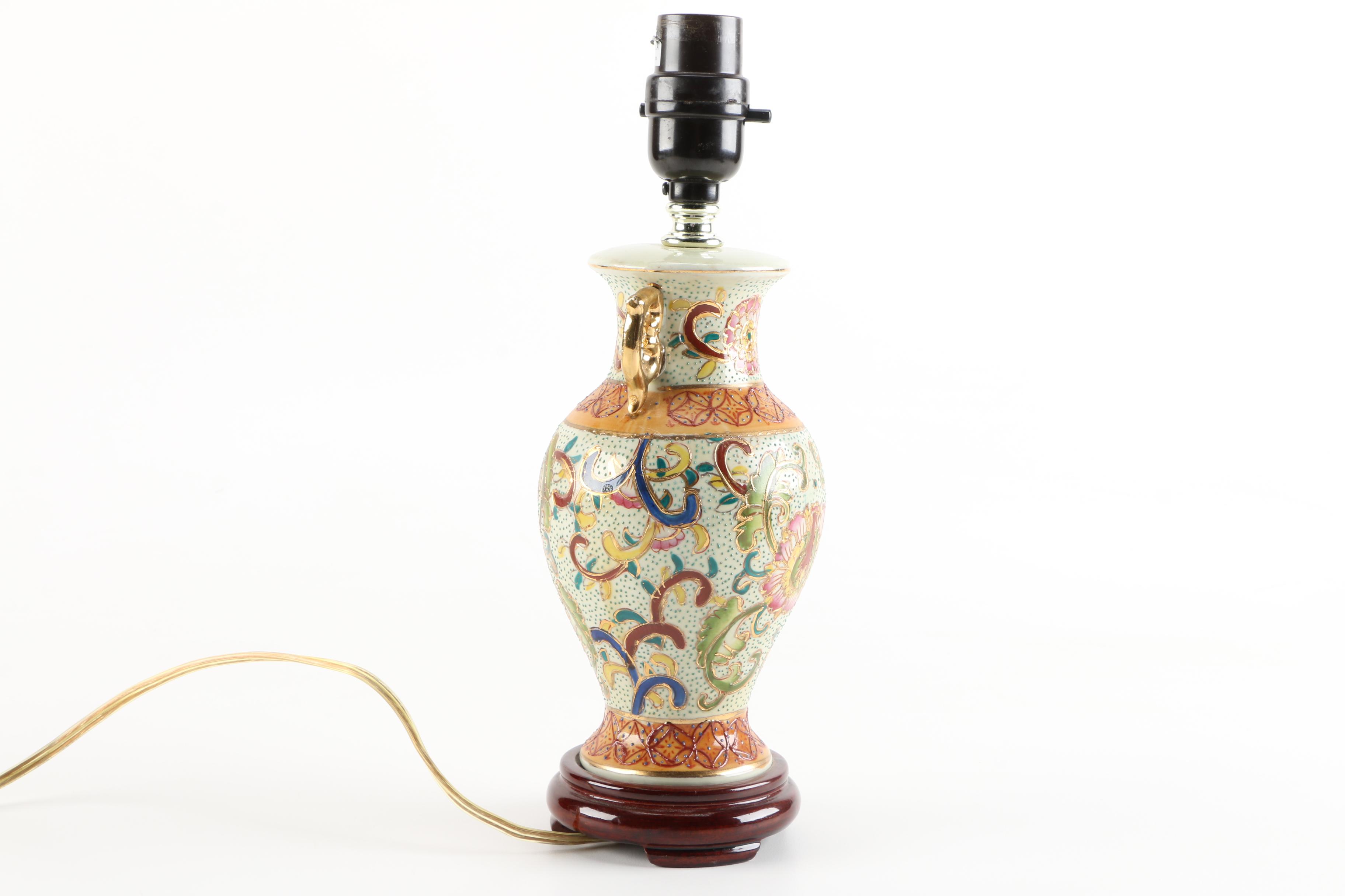 Hand Decorated Table Lamp