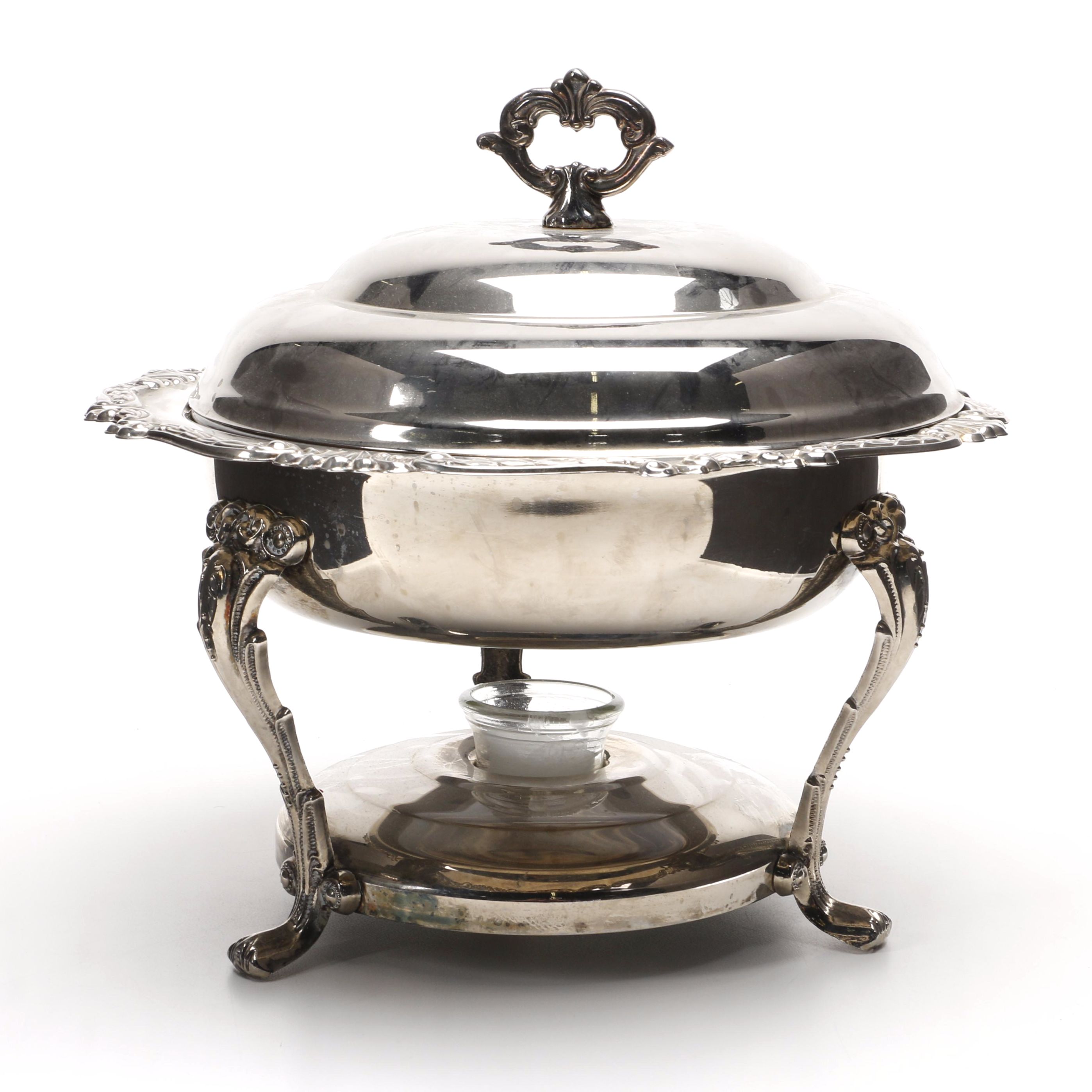 Silver Plate Chafing Dish