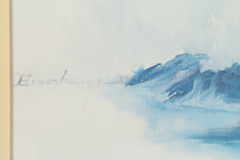 Framed Landscape Offset Lithographs