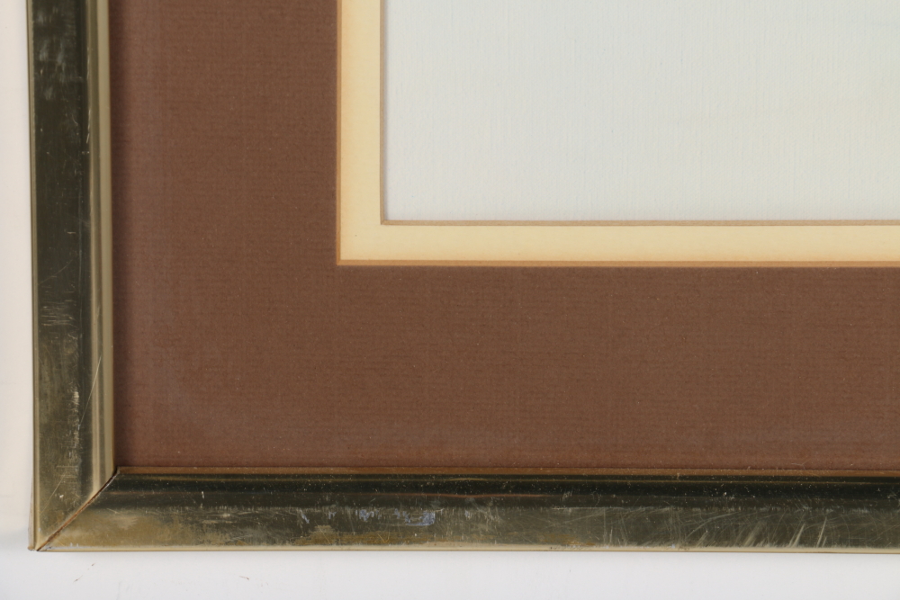 Framed Landscape Offset Lithographs