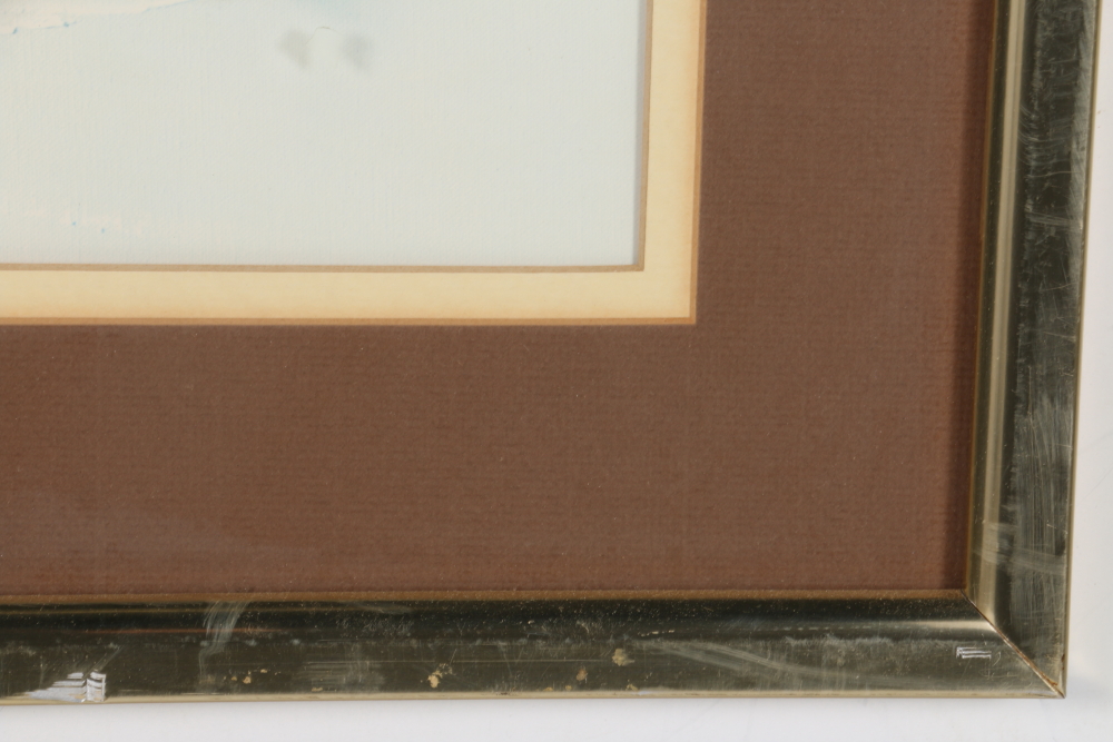 Framed Landscape Offset Lithographs