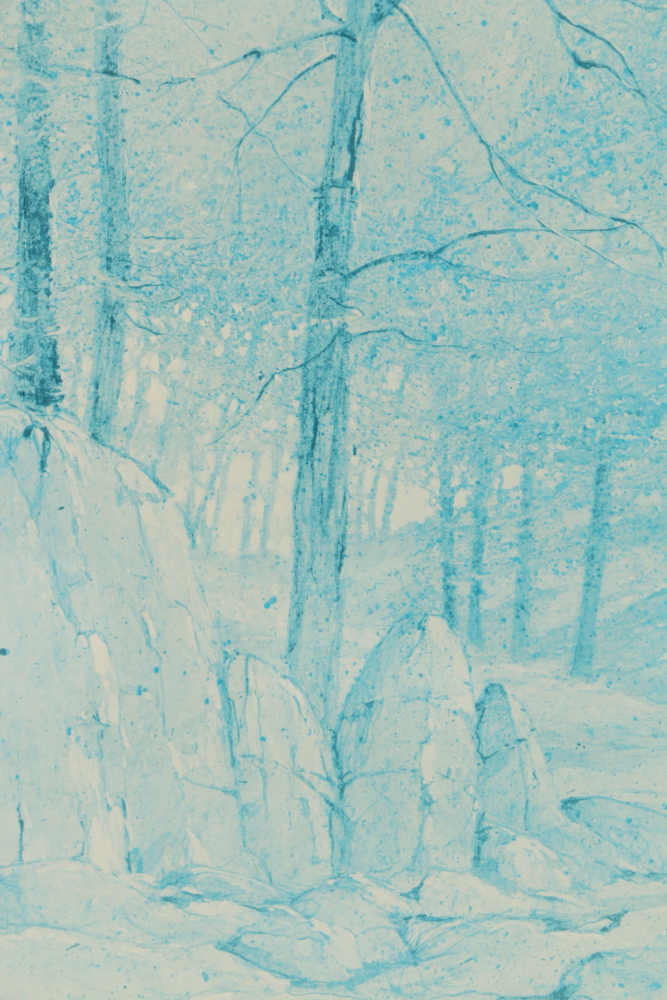 Framed Landscape Offset Lithographs