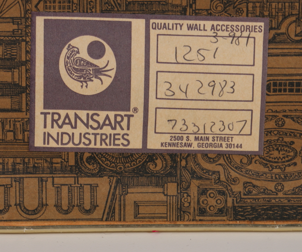 Framed Landscape Offset Lithographs