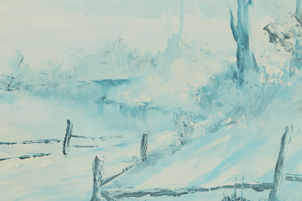 Framed Landscape Offset Lithographs