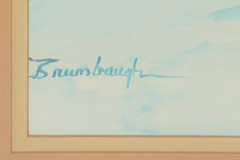 Framed Landscape Offset Lithographs