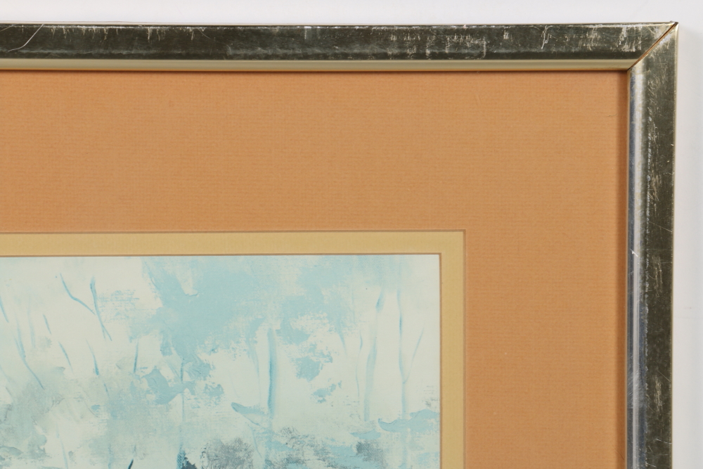 Framed Landscape Offset Lithographs