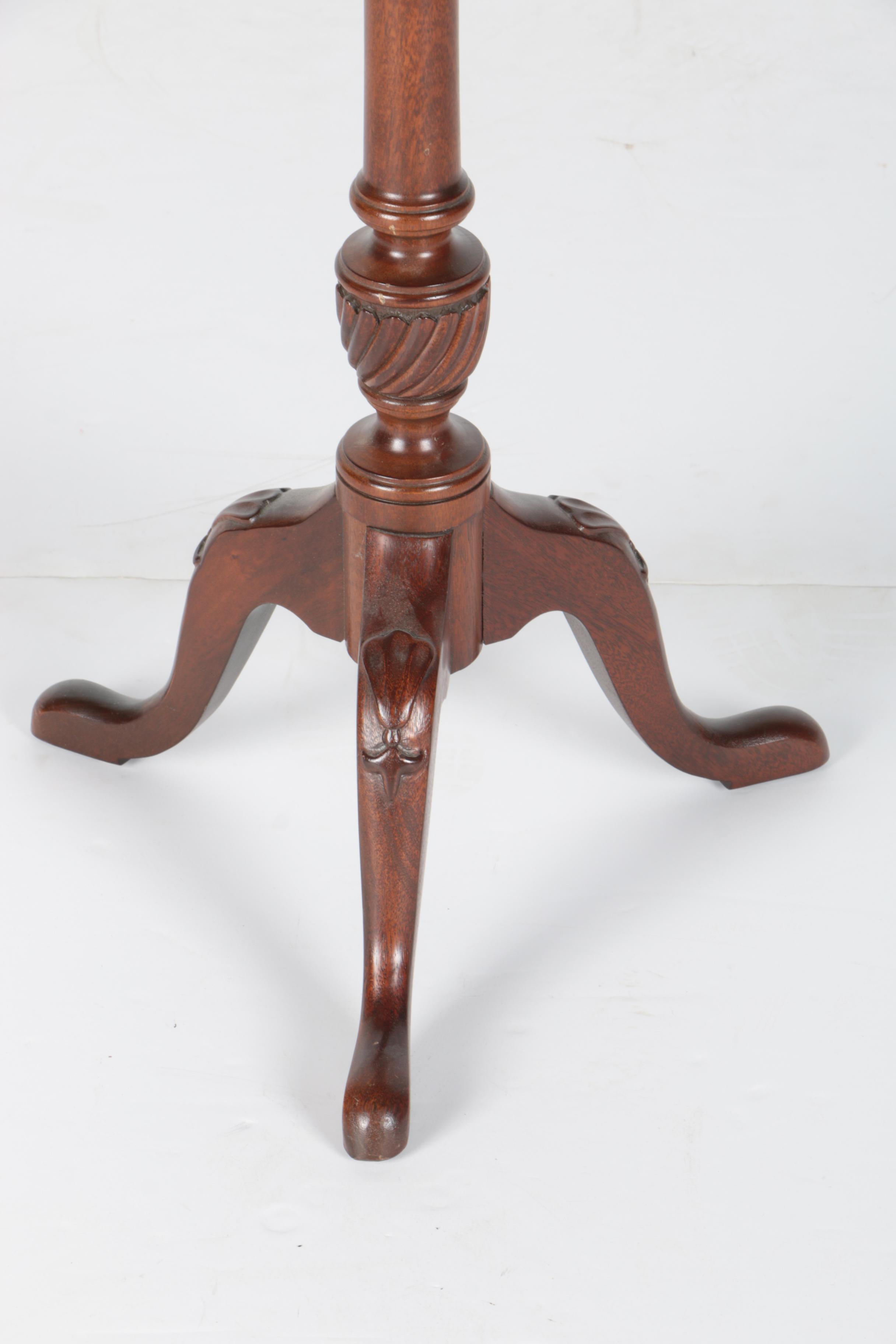 Pedestal Accent Table