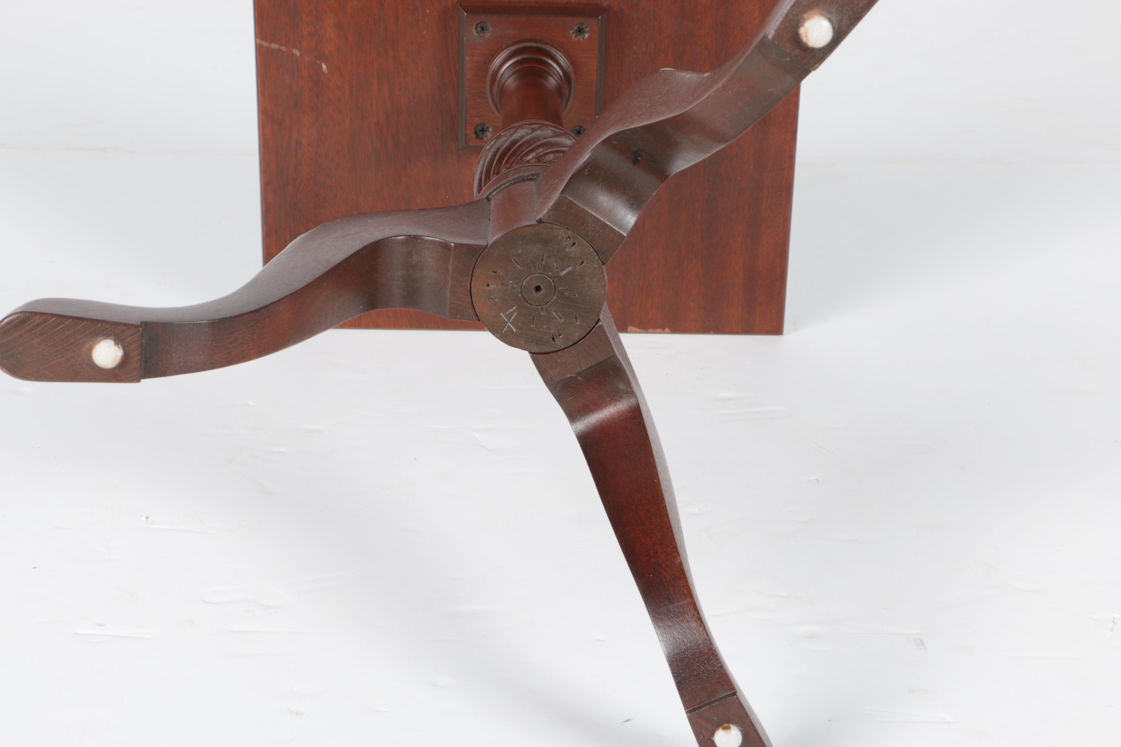 Pedestal Accent Table