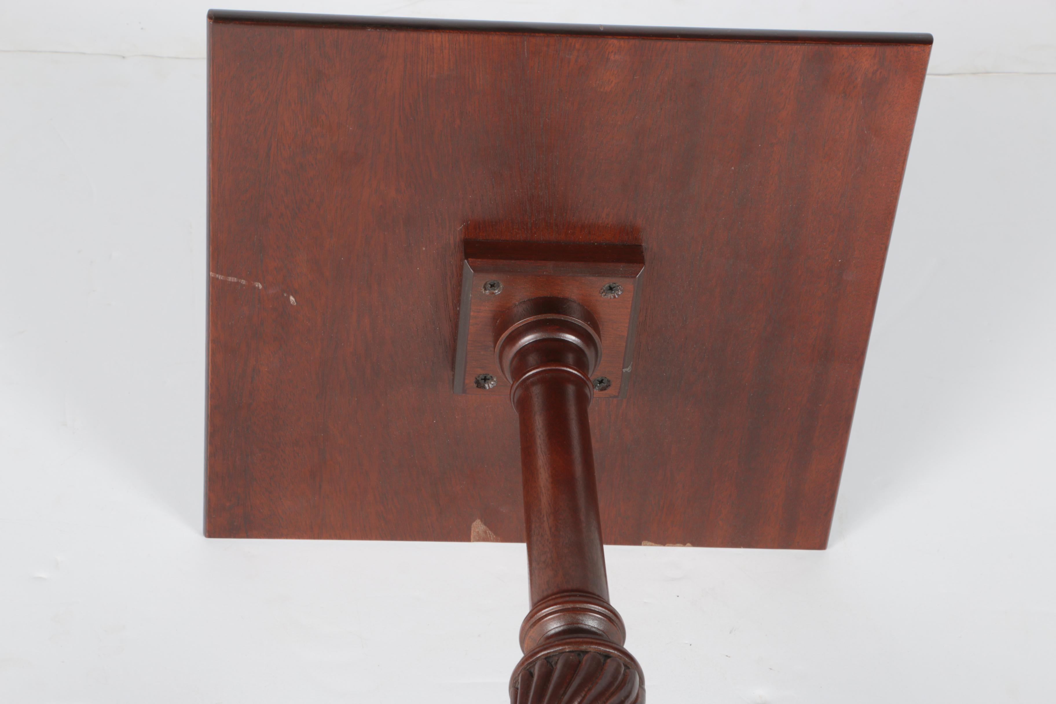 Pedestal Accent Table