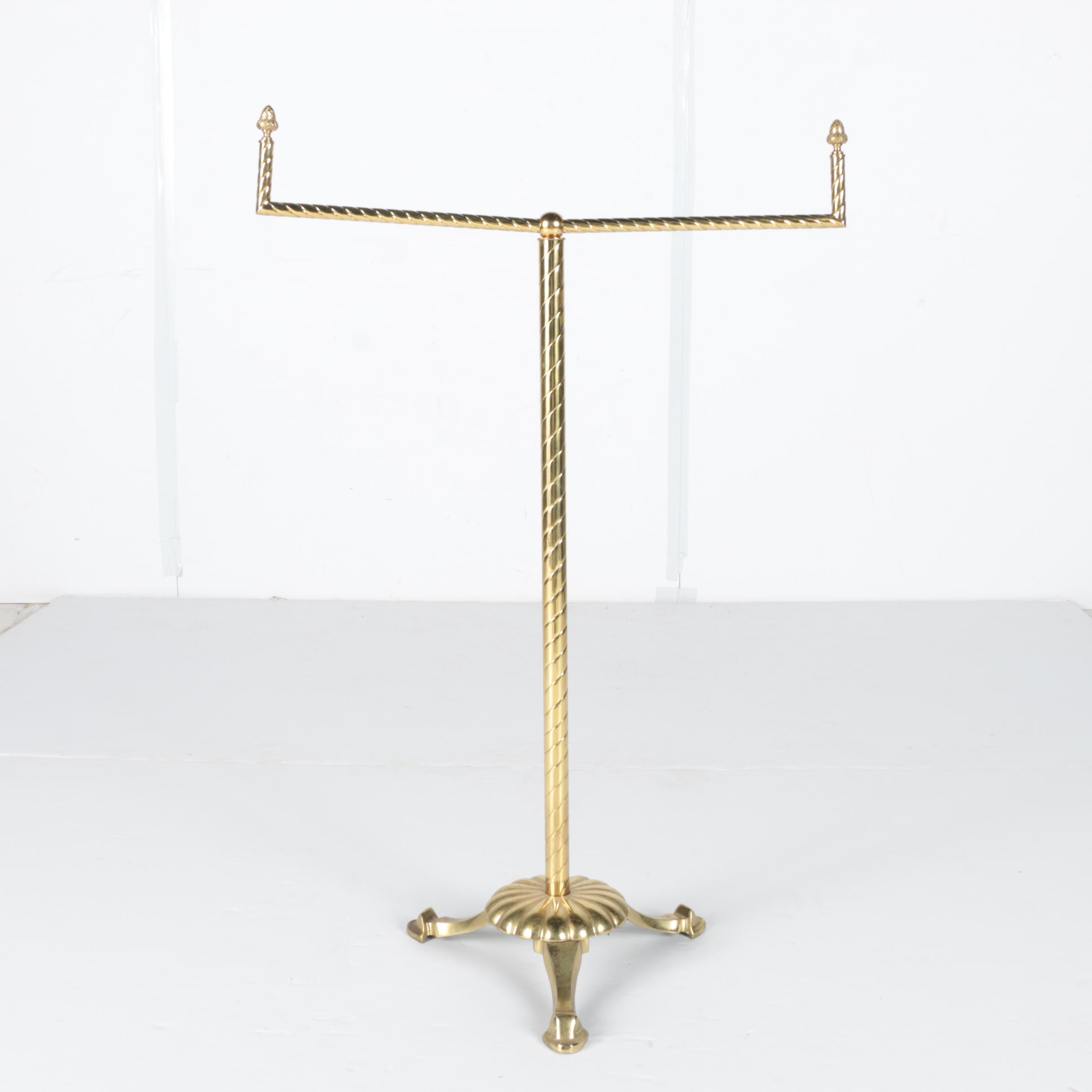 Brass Clothing Rack