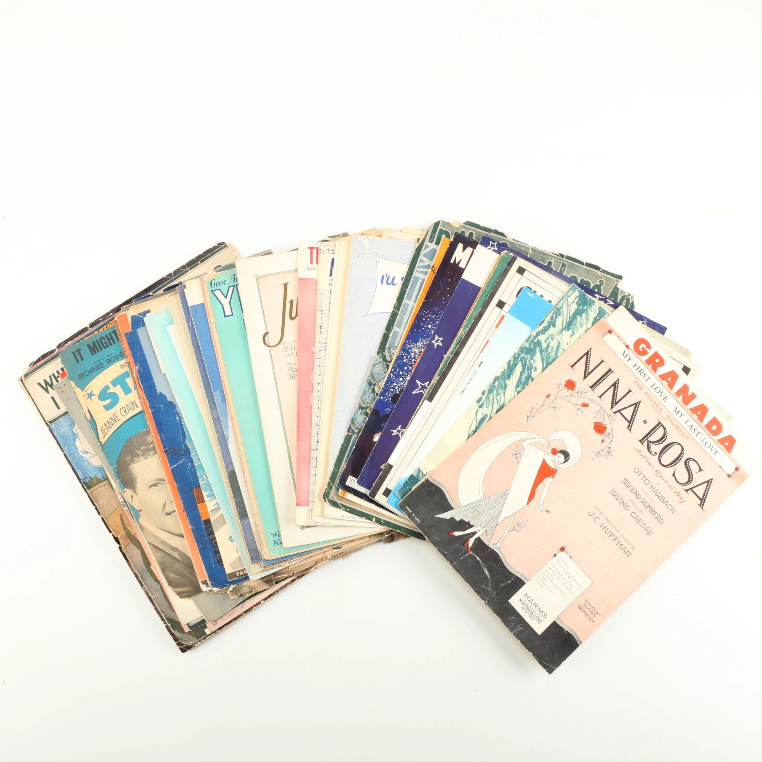 "Mister Sandman" and Other Vintage Sheet Music