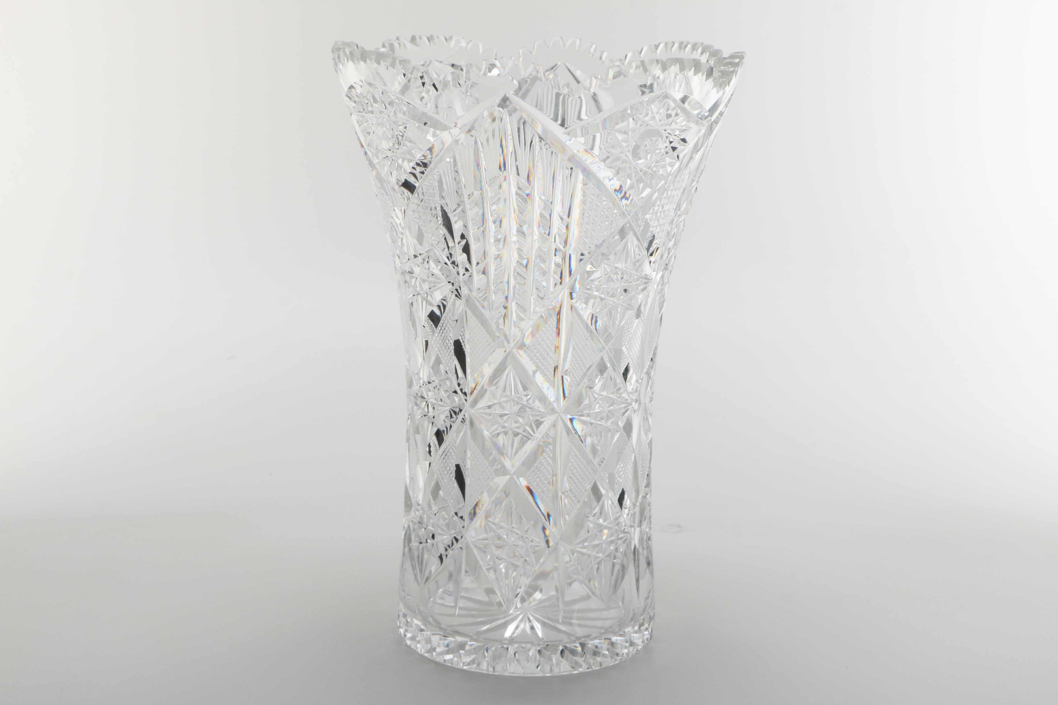 Crystal Decor Including Vase