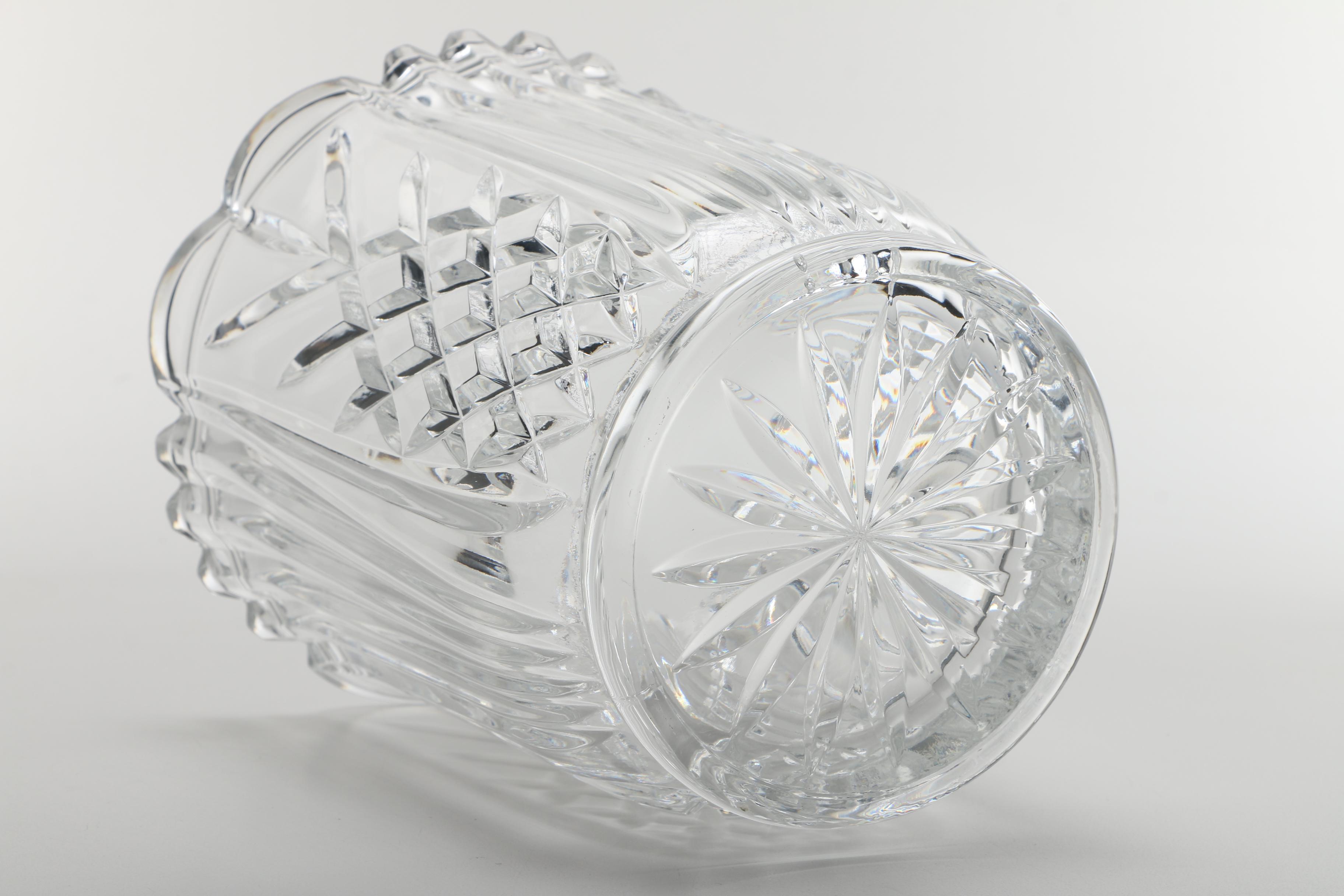 Crystal Decor Including Vase