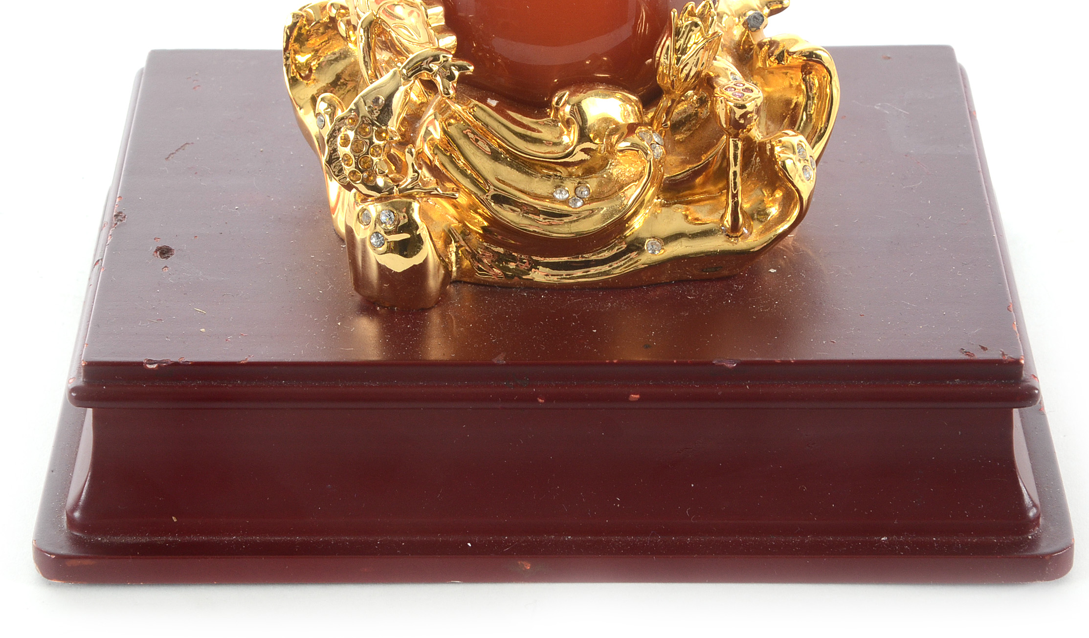 Nepalese Gold Tone Figure of Guanyin