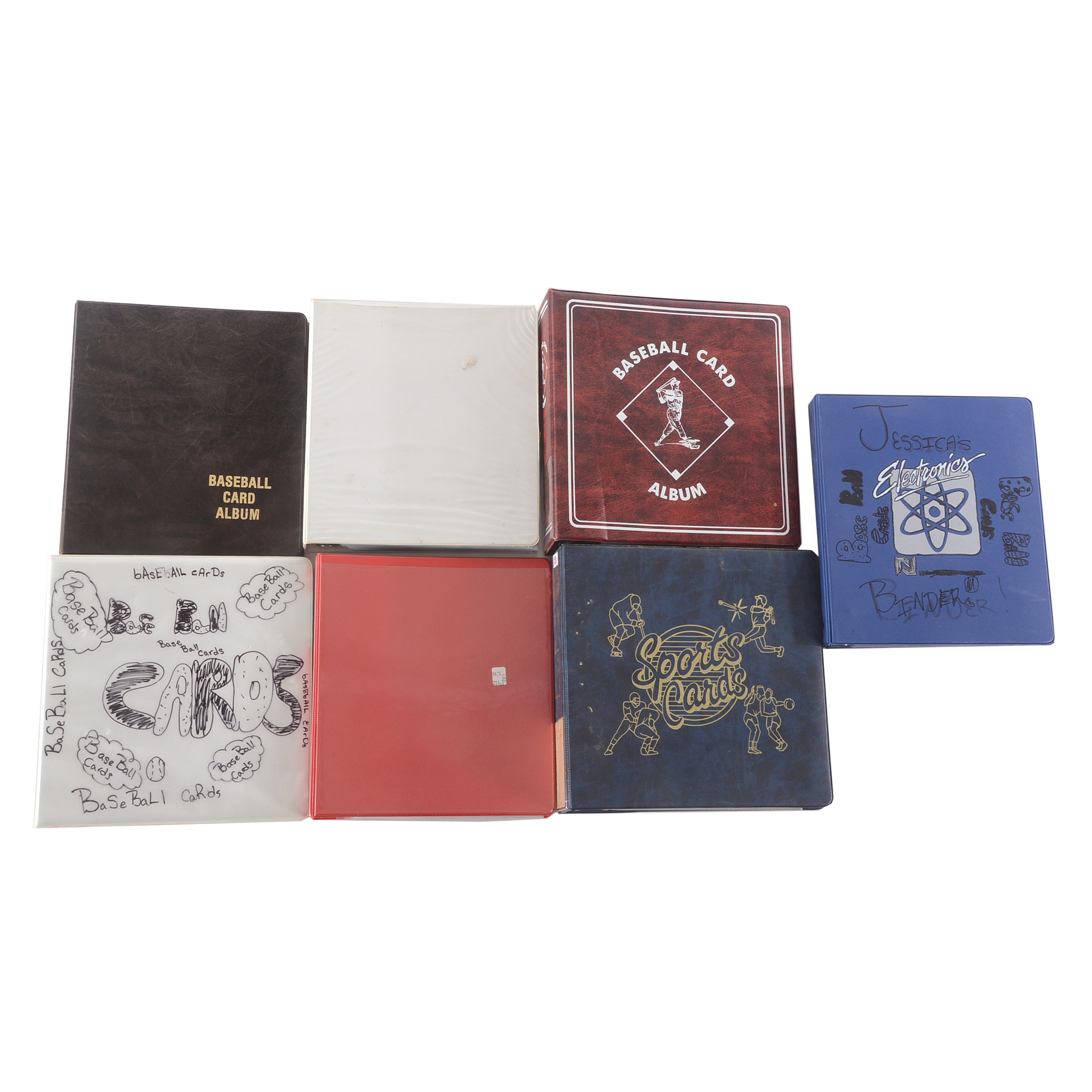 1990s - 2000s Binders of Baseball Cards