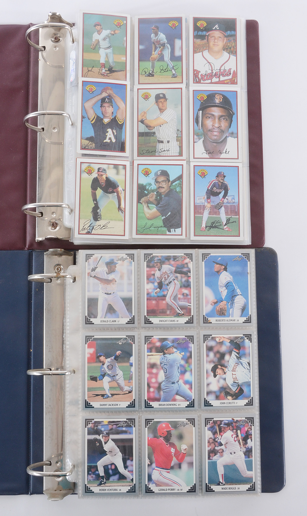 1990s - 2000s Binders of Baseball Cards