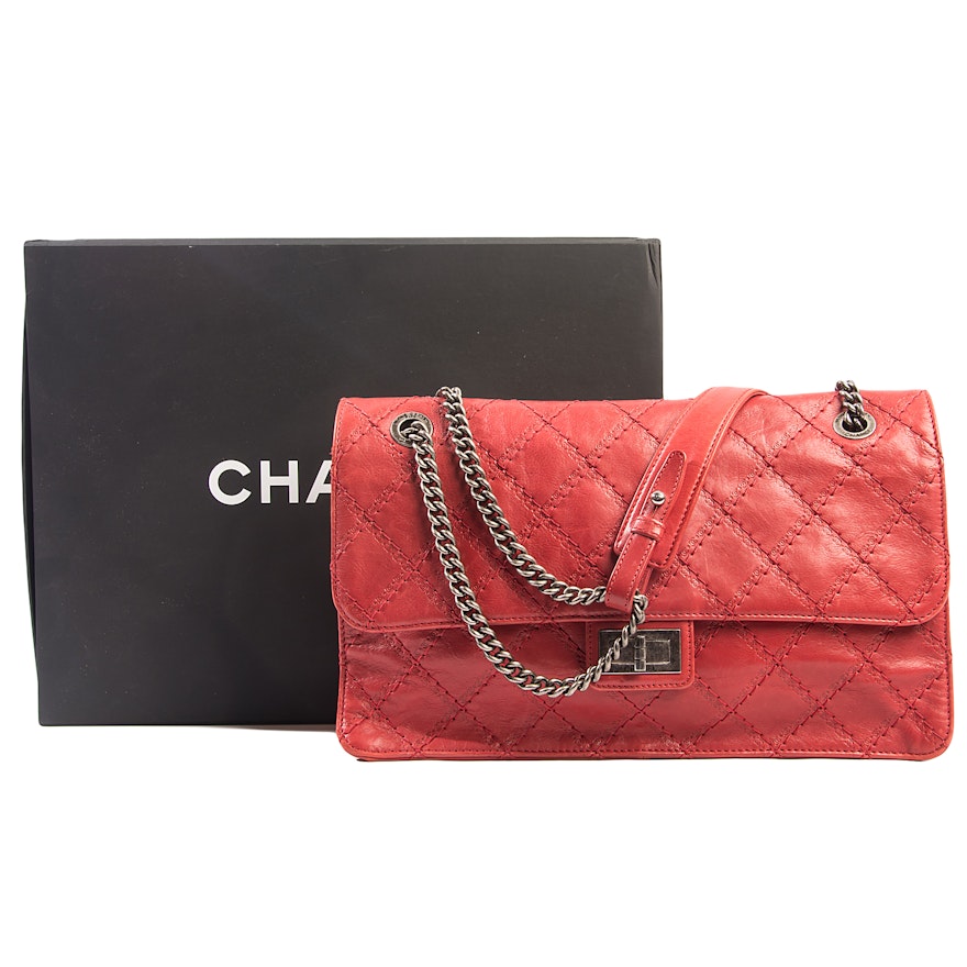 Chanel Reissue Flap Bag in Red Leather