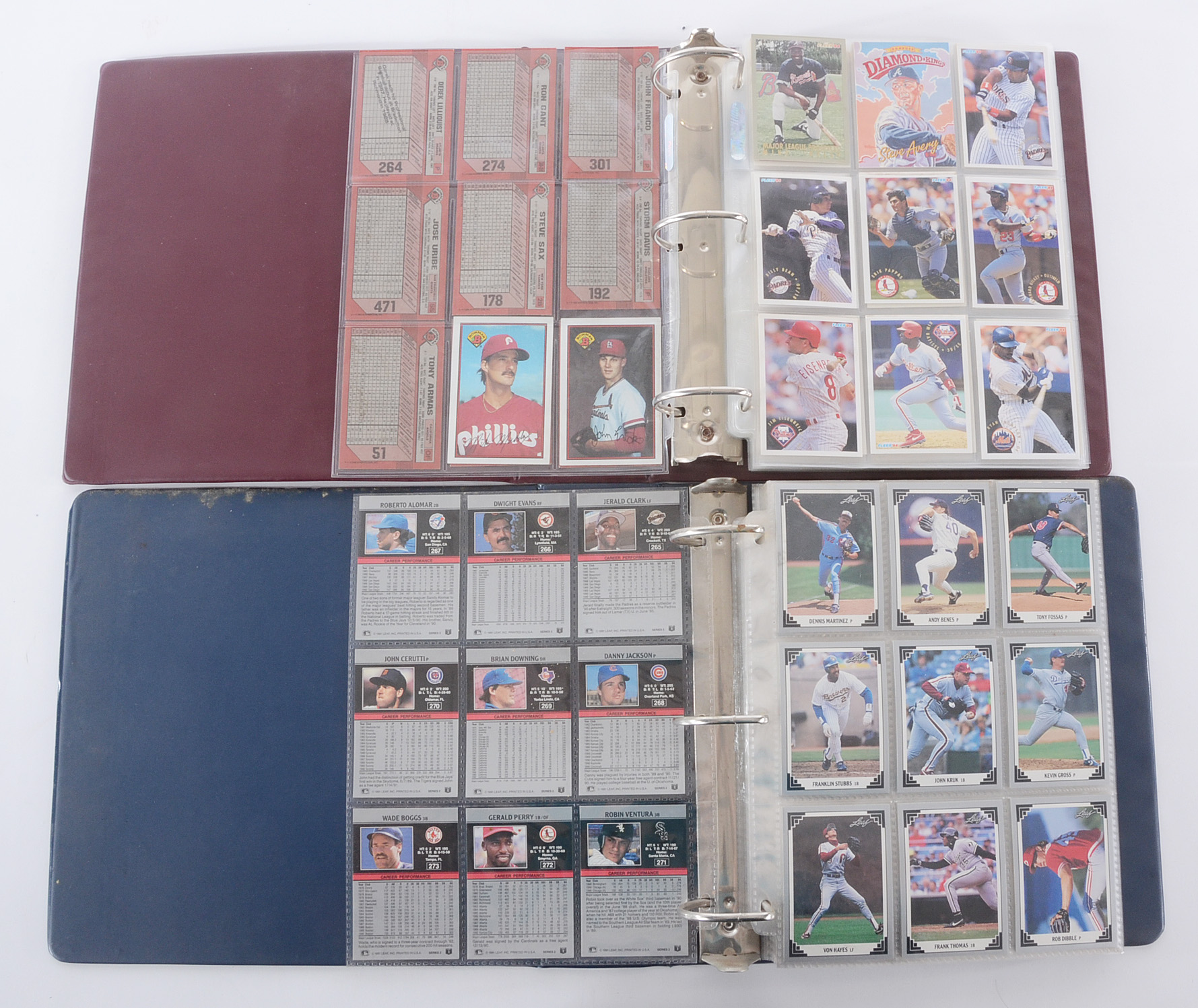 1990s - 2000s Binders of Baseball Cards