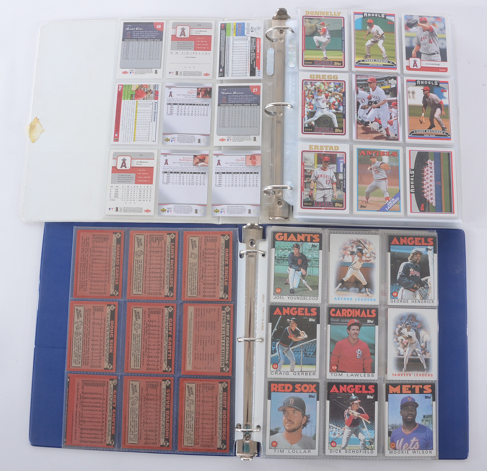 1990s - 2000s Binders of Baseball Cards
