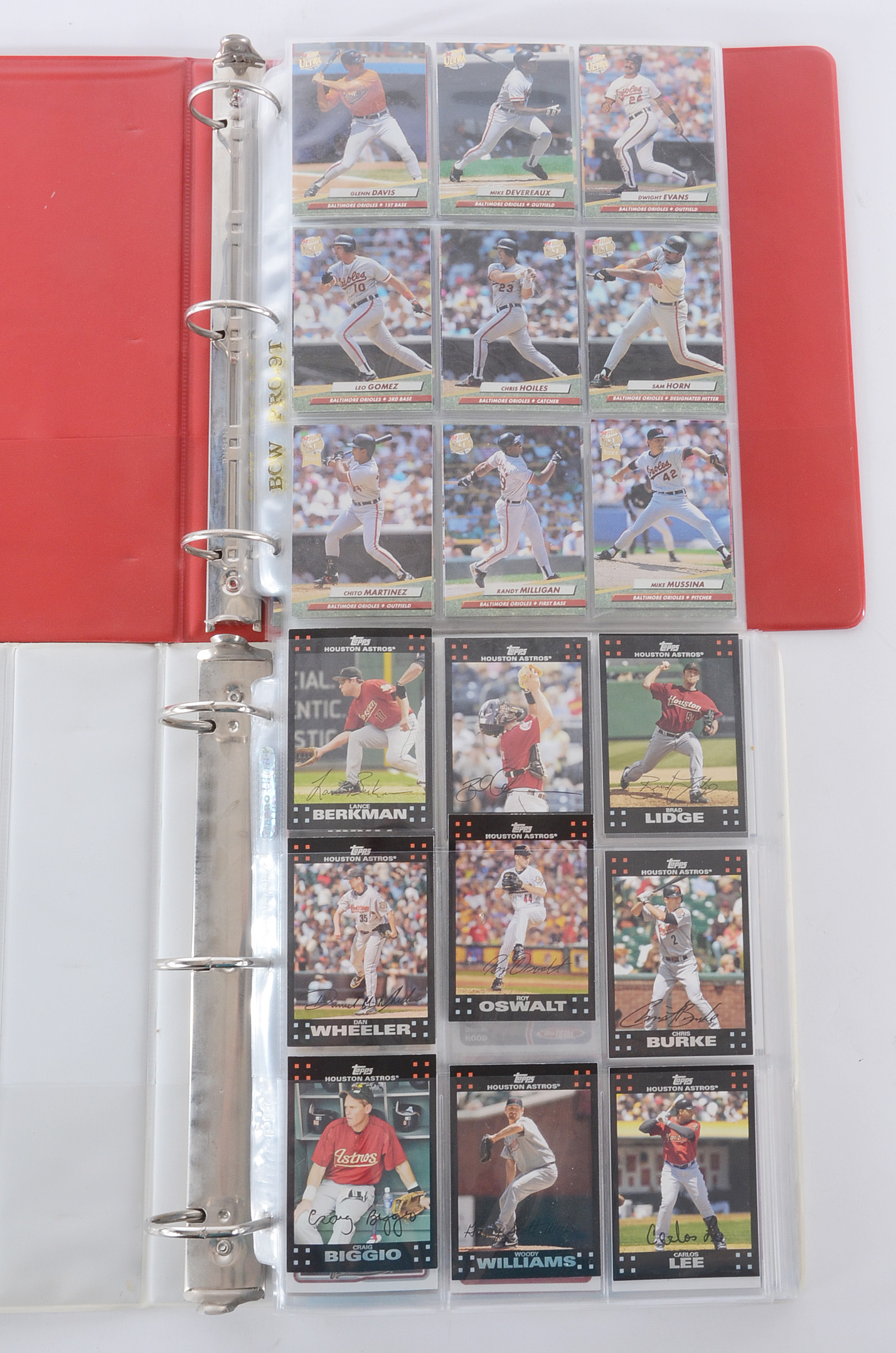 1990s - 2000s Binders of Baseball Cards
