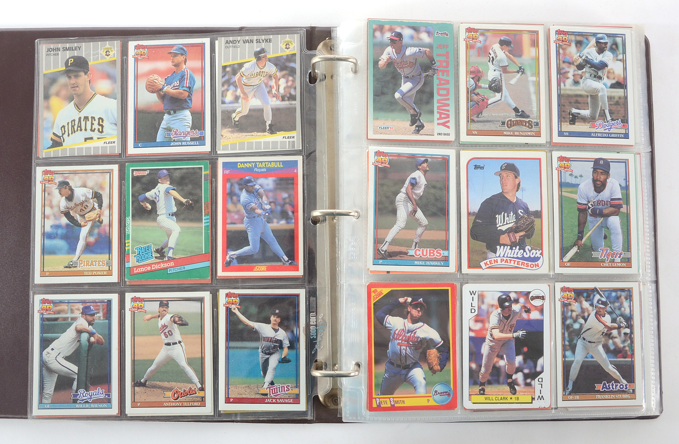 1990s - 2000s Binders of Baseball Cards
