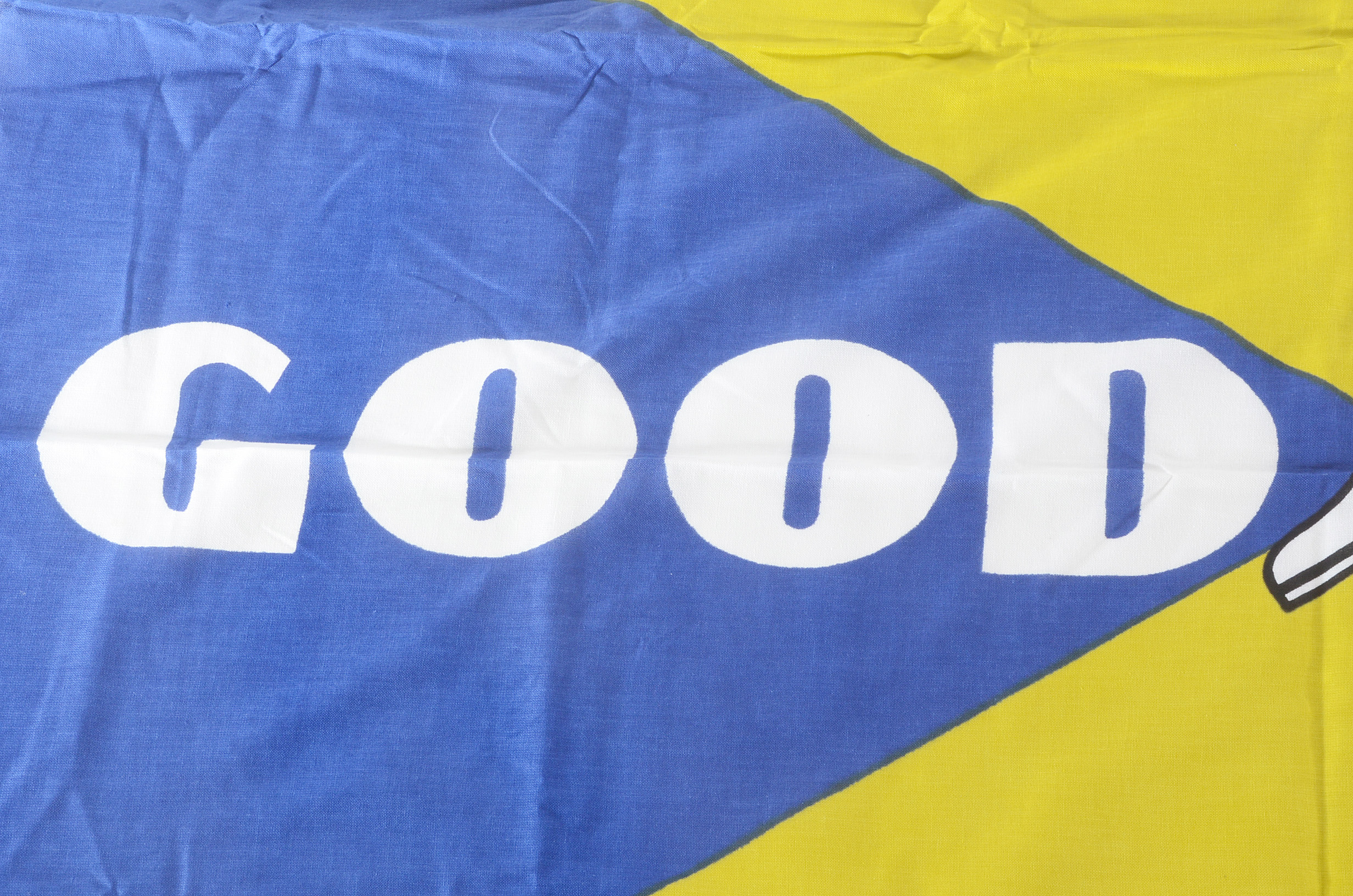 1960s Goodyear Cloth Banner with Box