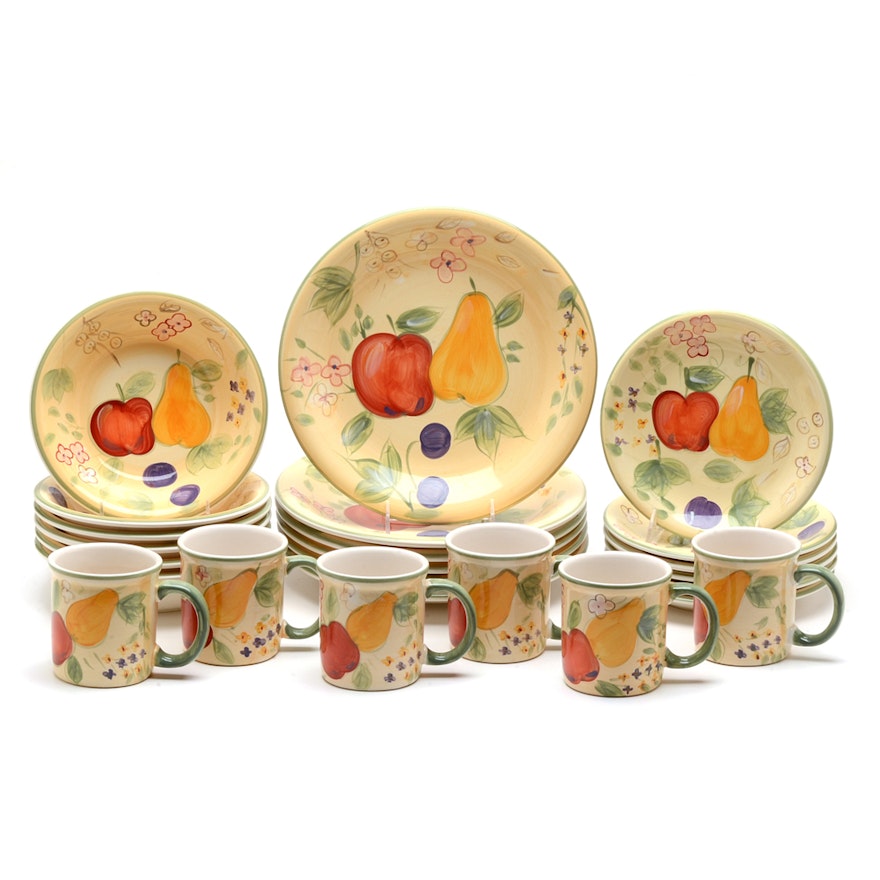 Gibson Everyday "Fruit Grove" Dinnerware