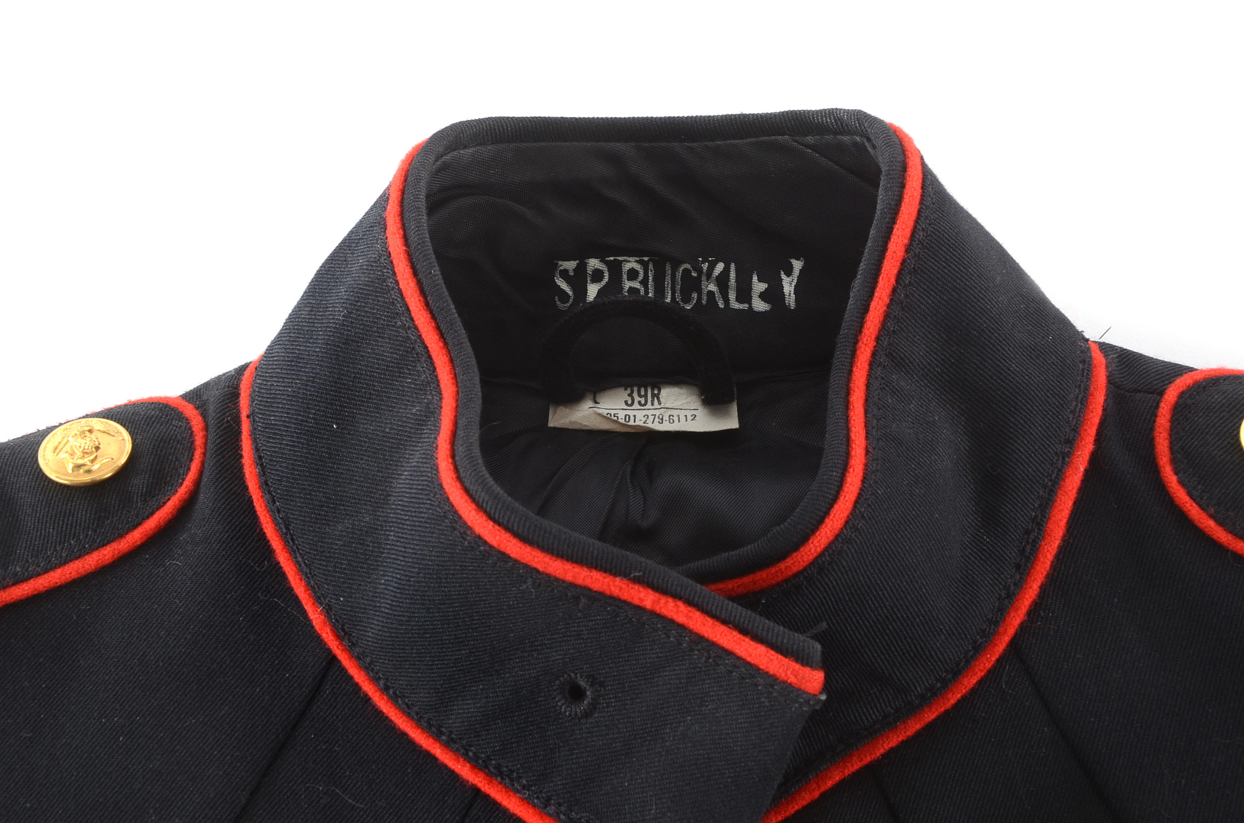 Vintage USMC Dress Jacket Lance Corporal Insignia