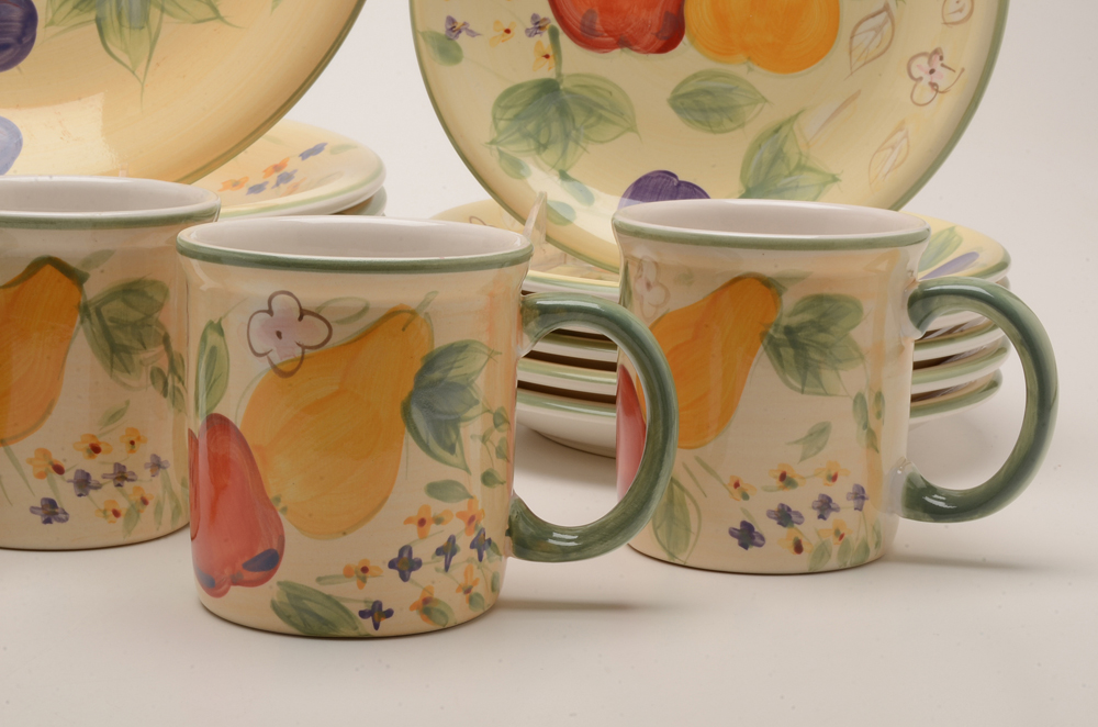 Gibson Everyday "Fruit Grove" Dinnerware