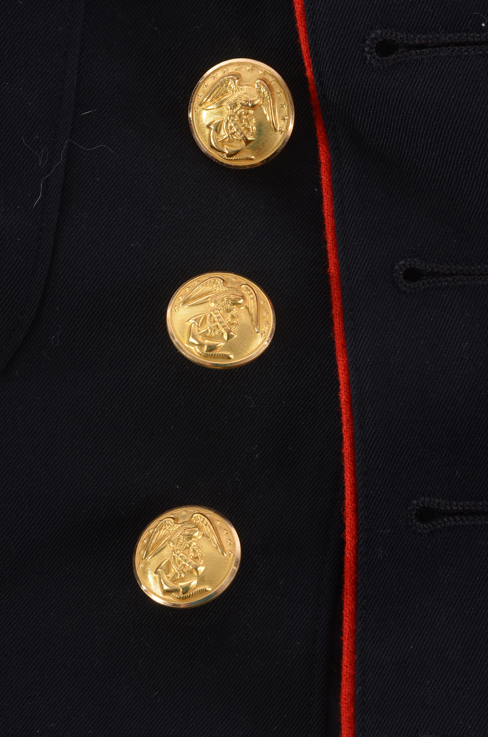 Vintage USMC Dress Jacket Lance Corporal Insignia