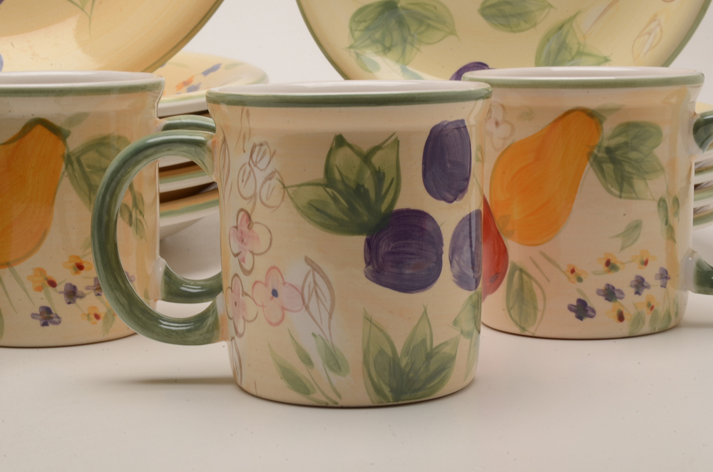 Gibson Everyday "Fruit Grove" Dinnerware