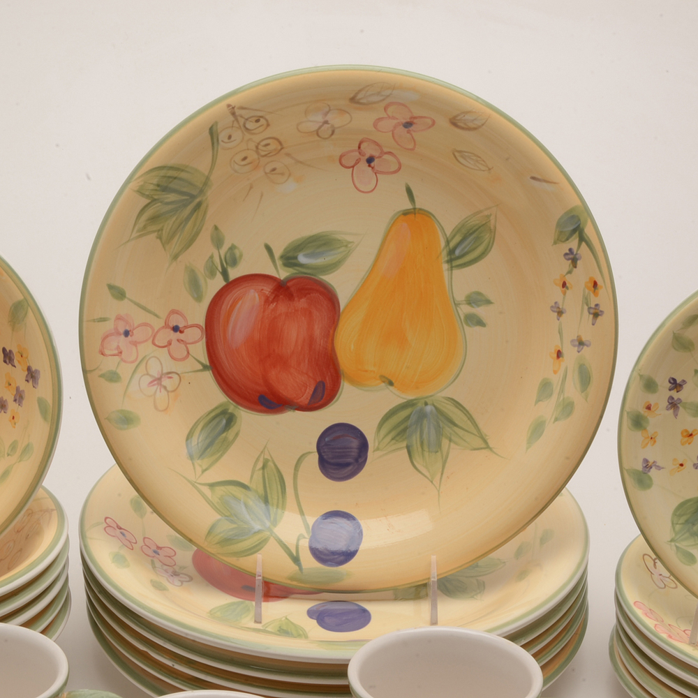 Gibson Everyday "Fruit Grove" Dinnerware