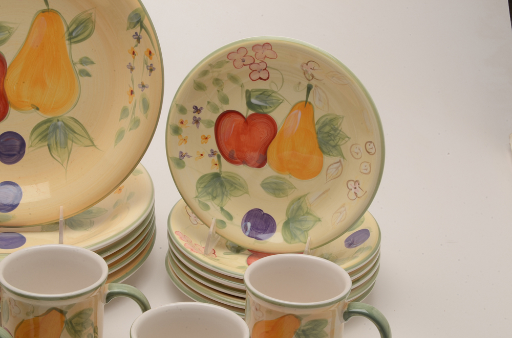 Gibson Everyday "Fruit Grove" Dinnerware