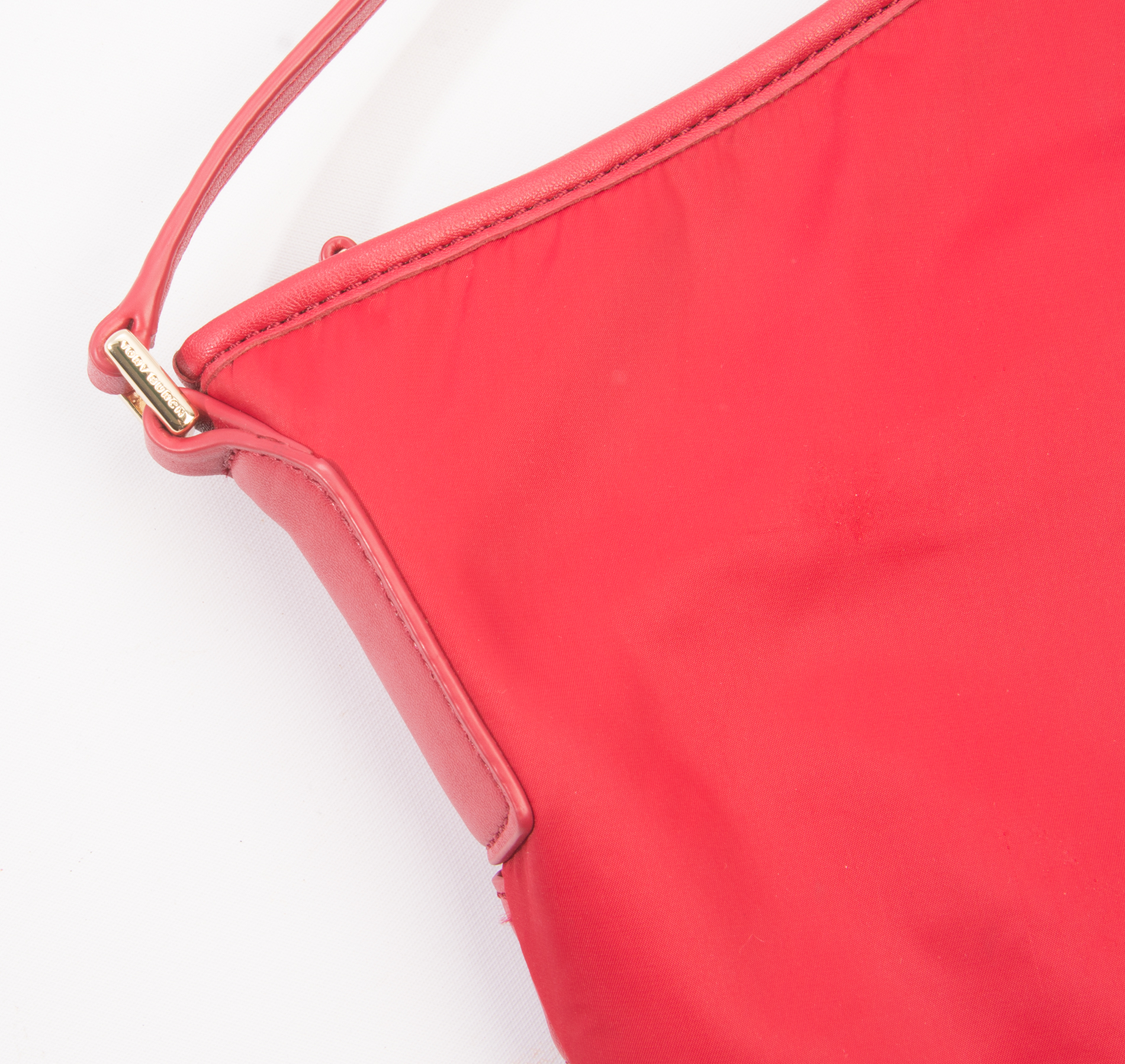 Tory Burch Red Nylon Crossbody Bag