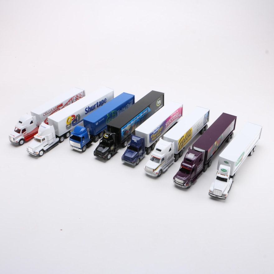Winross Product Themed Semi-Trucks