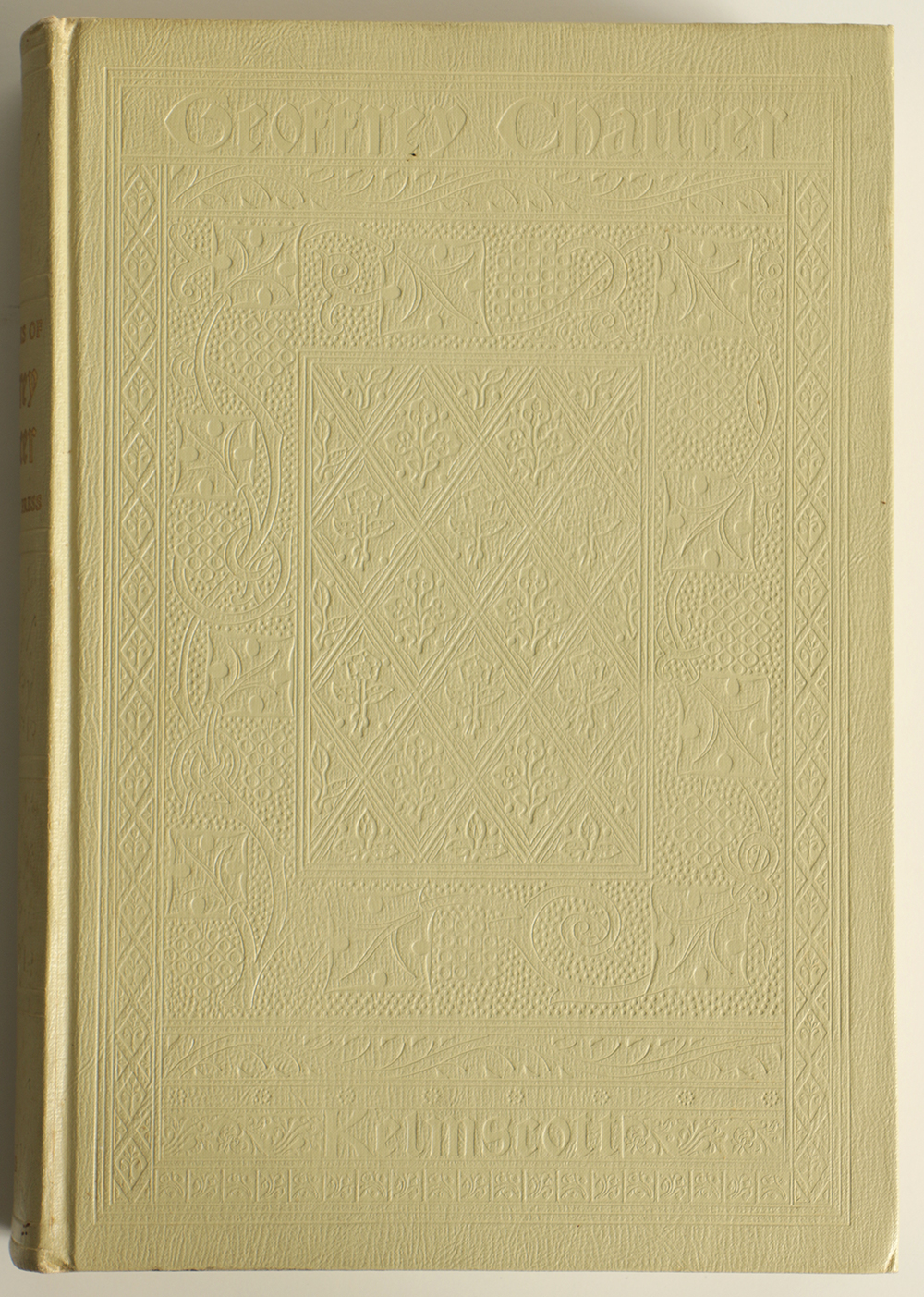 1958 "The works of Geoffrey Chaucer"