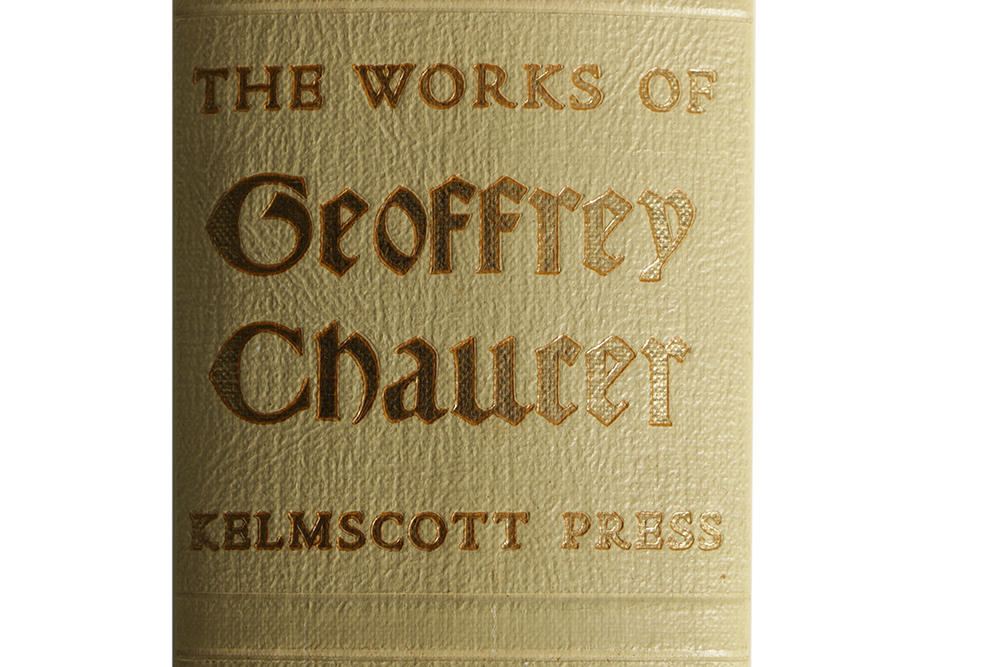 1958 "The works of Geoffrey Chaucer"