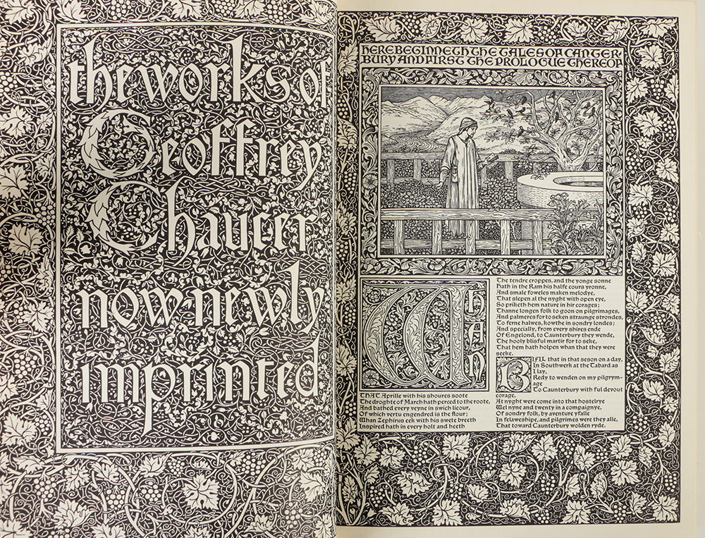 1958 "The works of Geoffrey Chaucer"