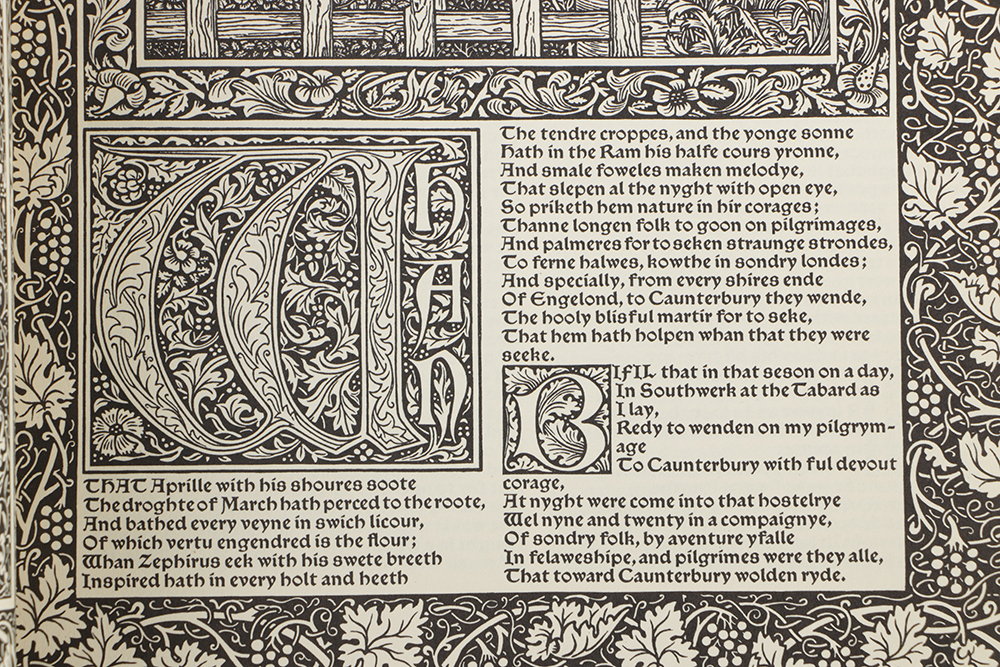 1958 "The works of Geoffrey Chaucer"